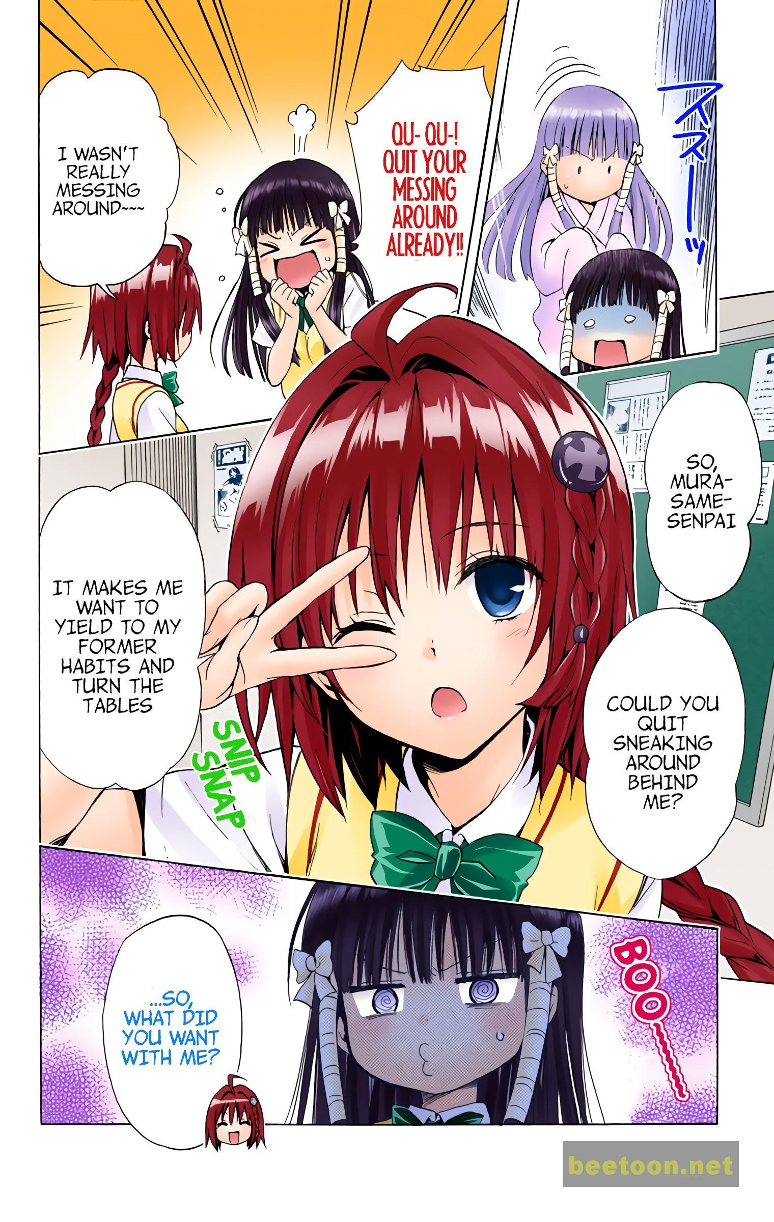 To LOVE-Ru Darkness - Full color Chapter 36 - HolyManga.Net