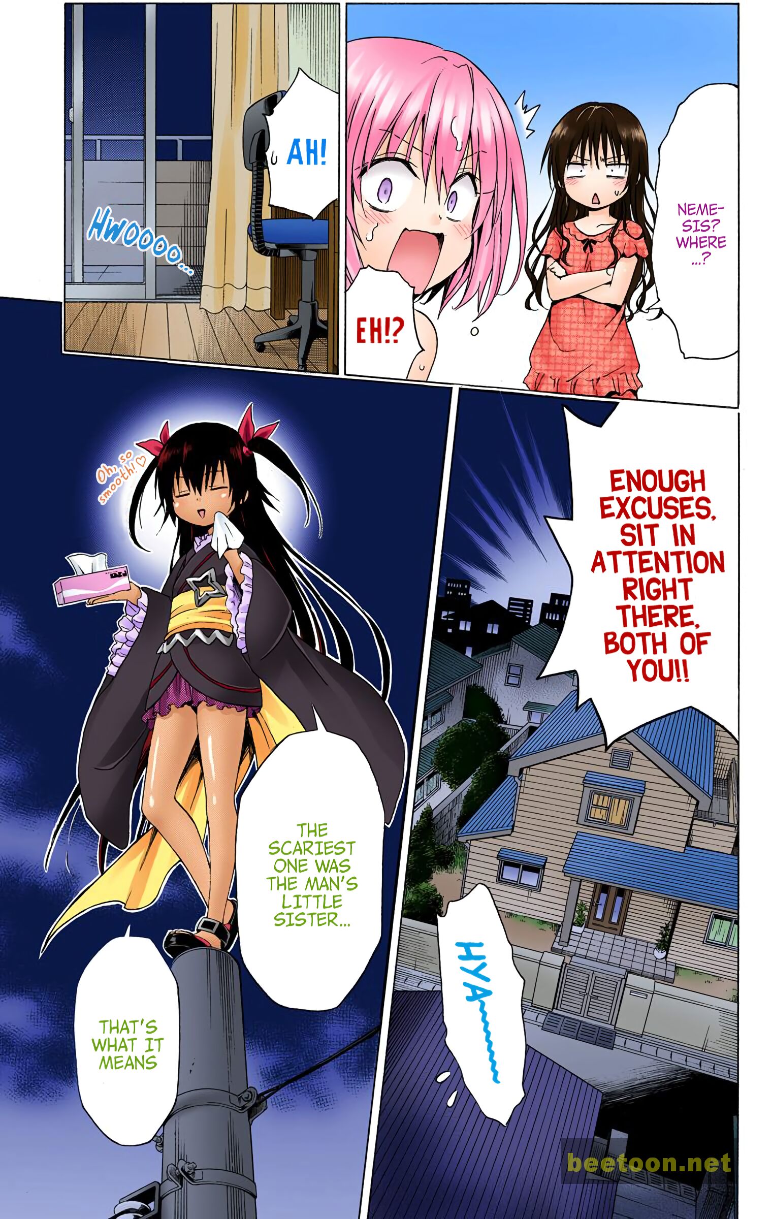 To LOVE-Ru Darkness - Full color Chapter 36 - HolyManga.Net