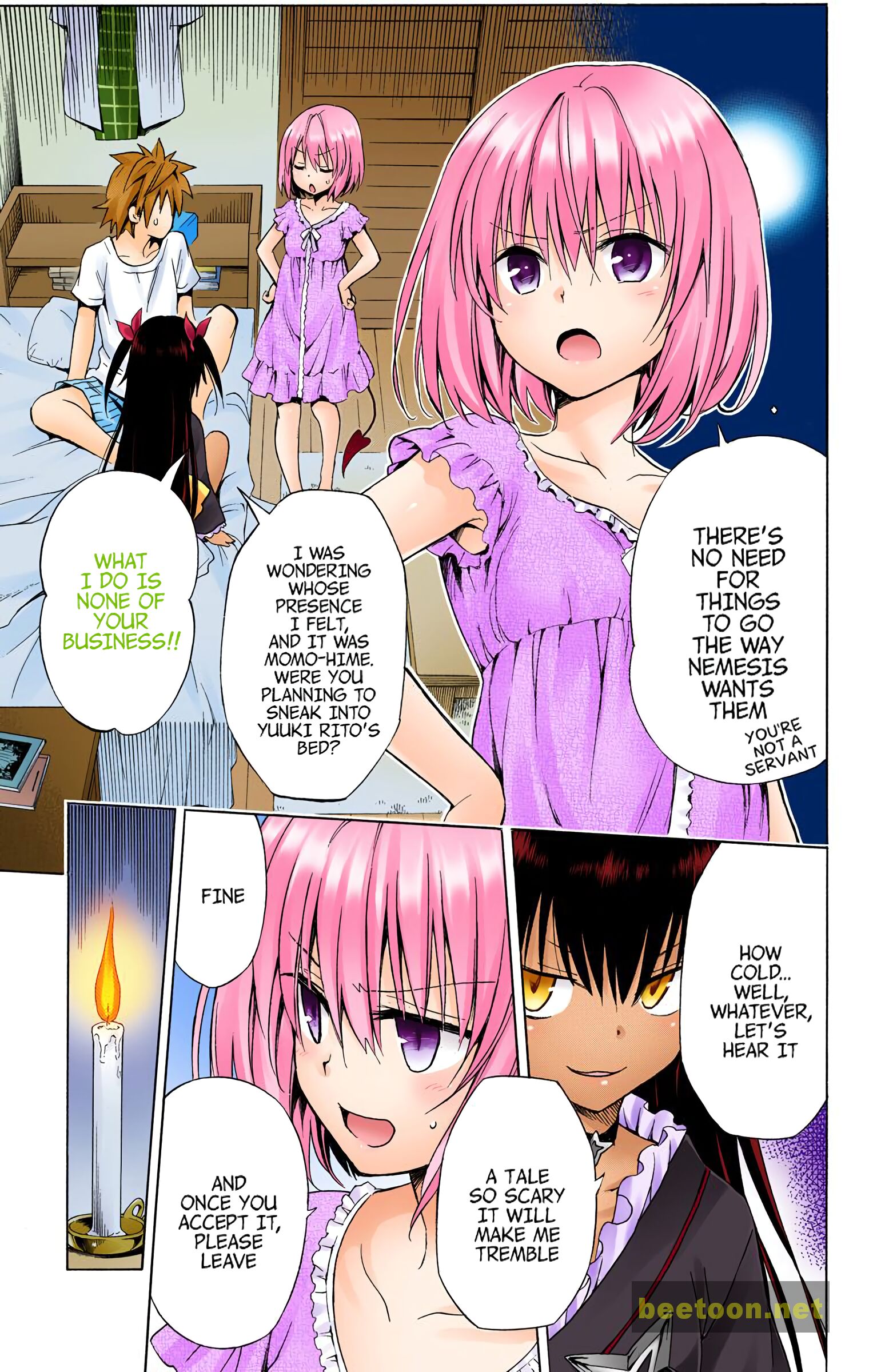 To LOVE-Ru Darkness - Full color Chapter 36 - HolyManga.Net