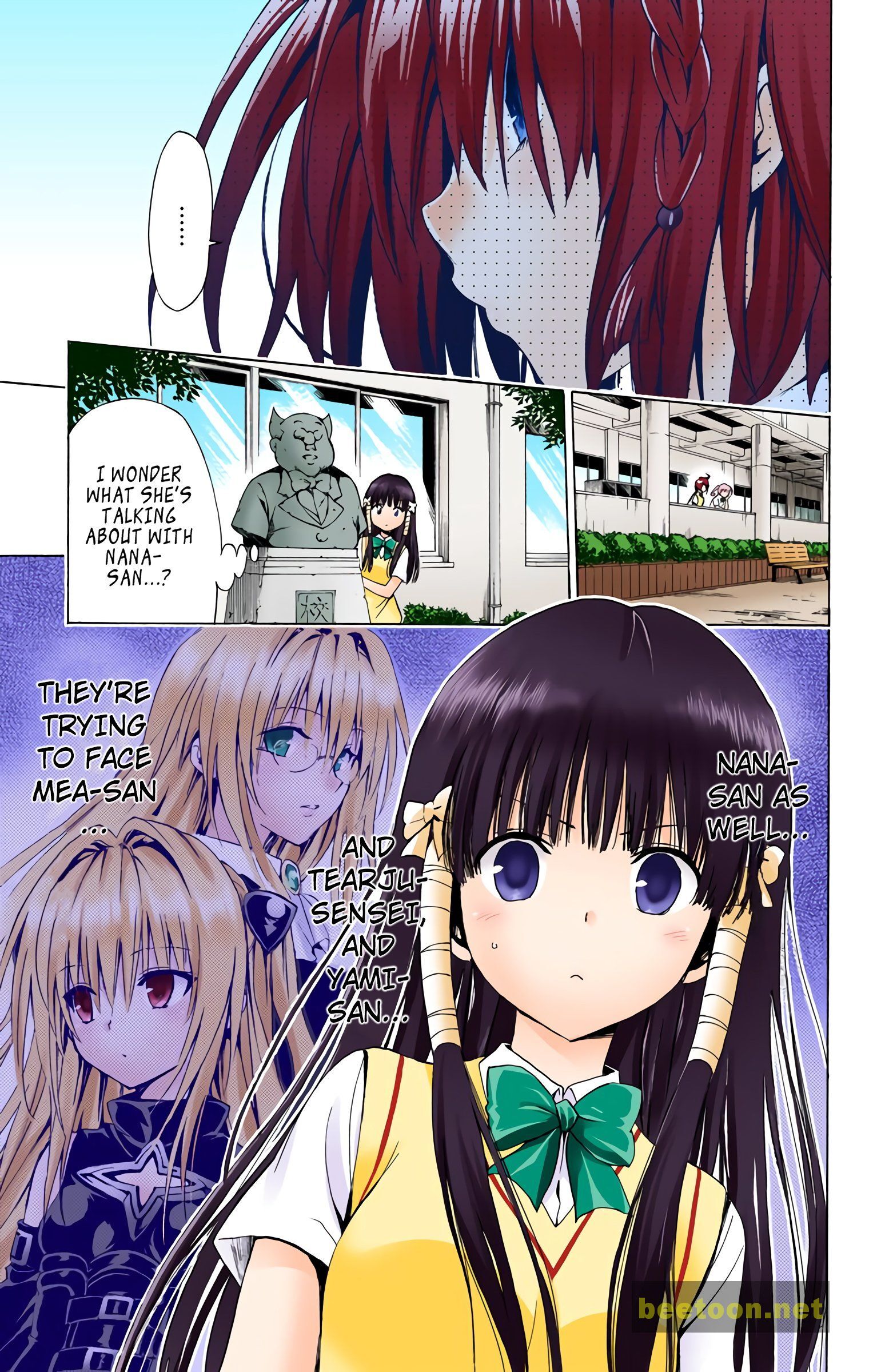 To LOVE-Ru Darkness - Full color Chapter 36 - HolyManga.Net