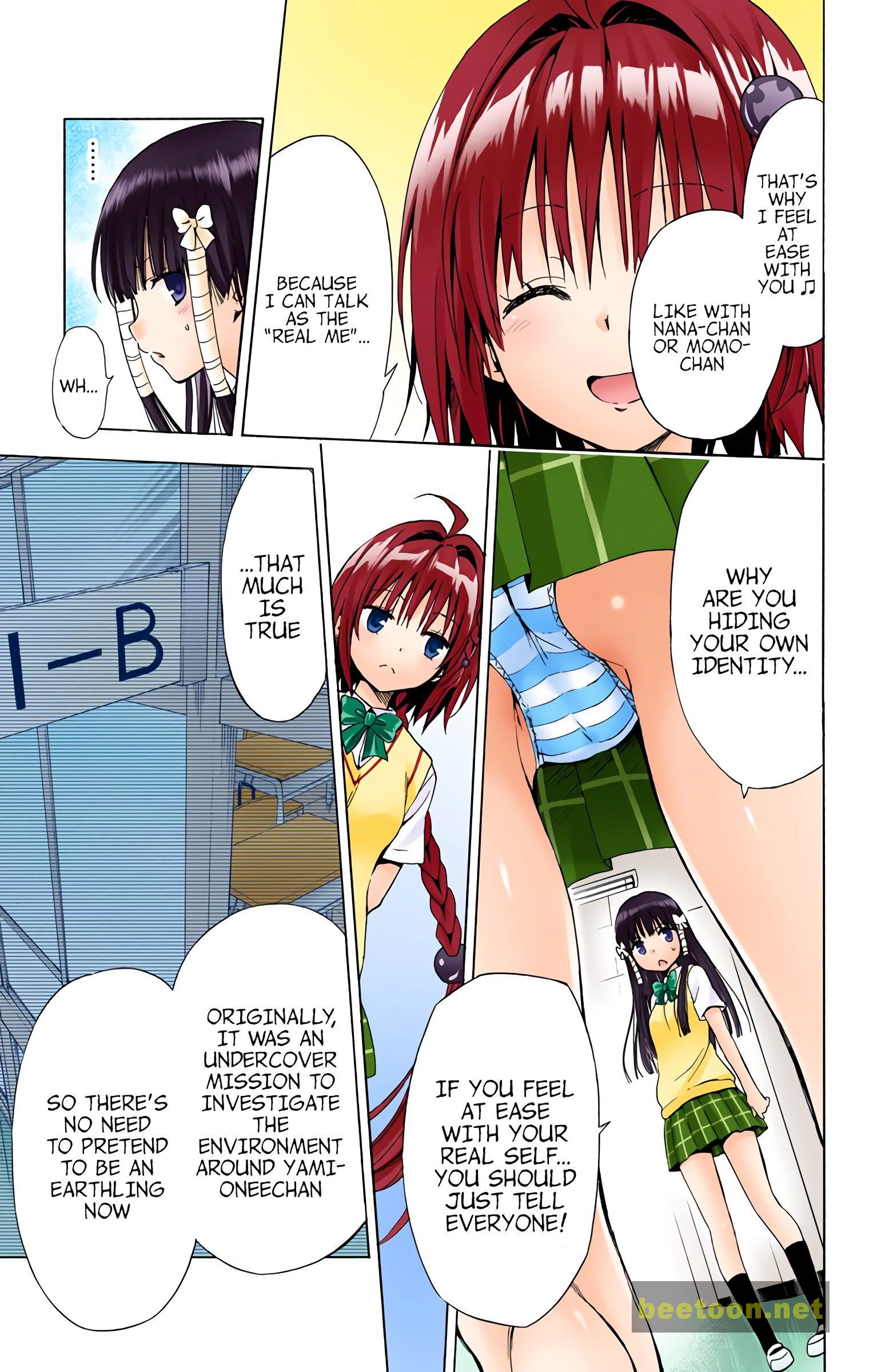 To LOVE-Ru Darkness - Full color Chapter 36 - HolyManga.Net