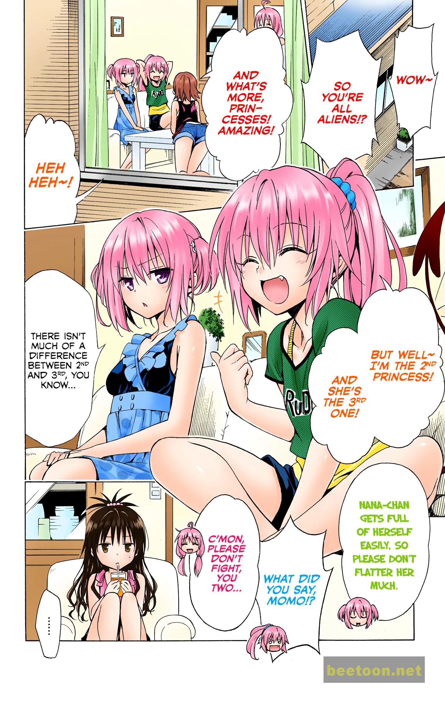 To LOVE-Ru Darkness - Full color Chapter 36 - HolyManga.Net