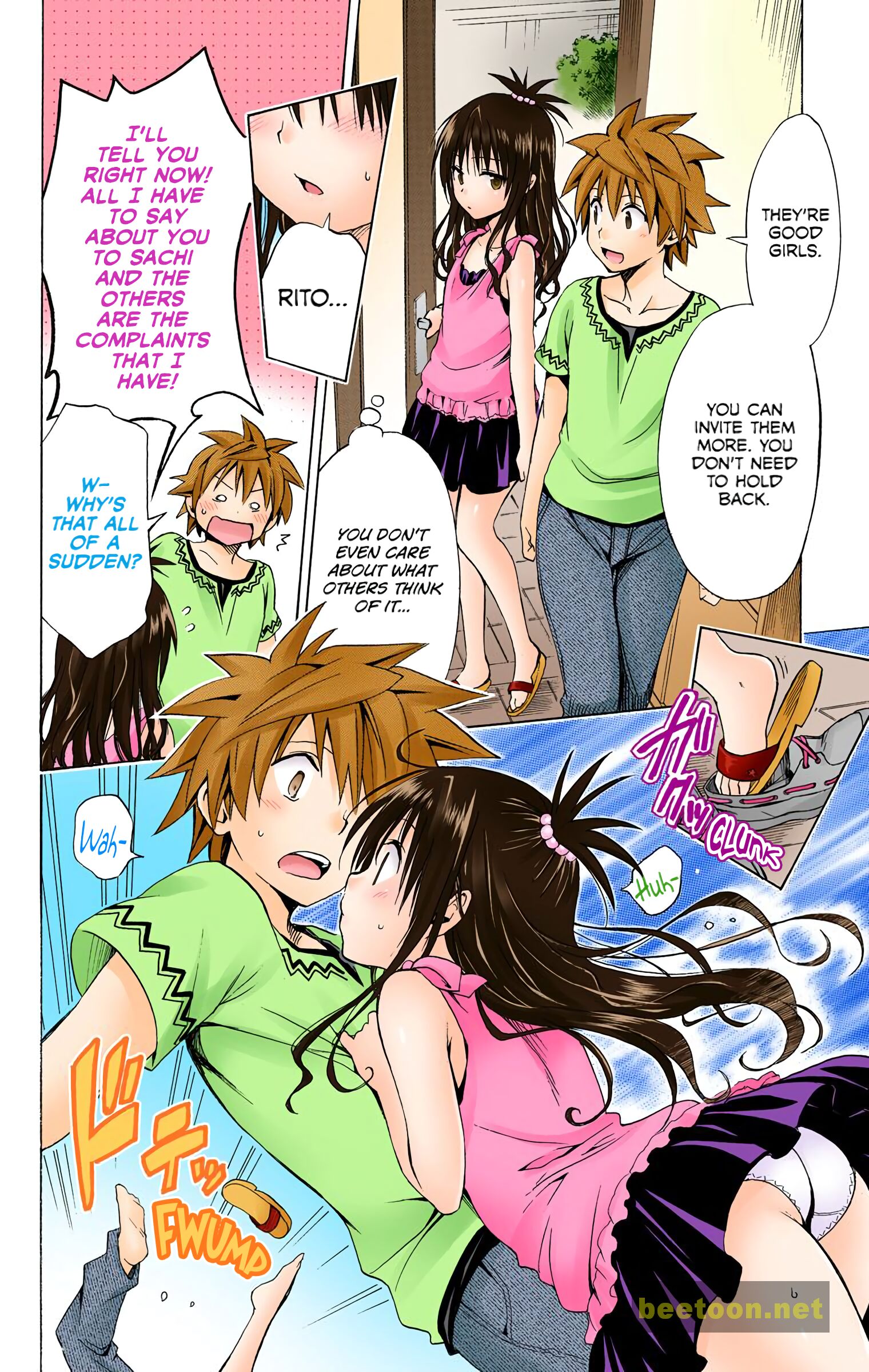 To LOVE-Ru Darkness - Full color Chapter 36 - HolyManga.Net