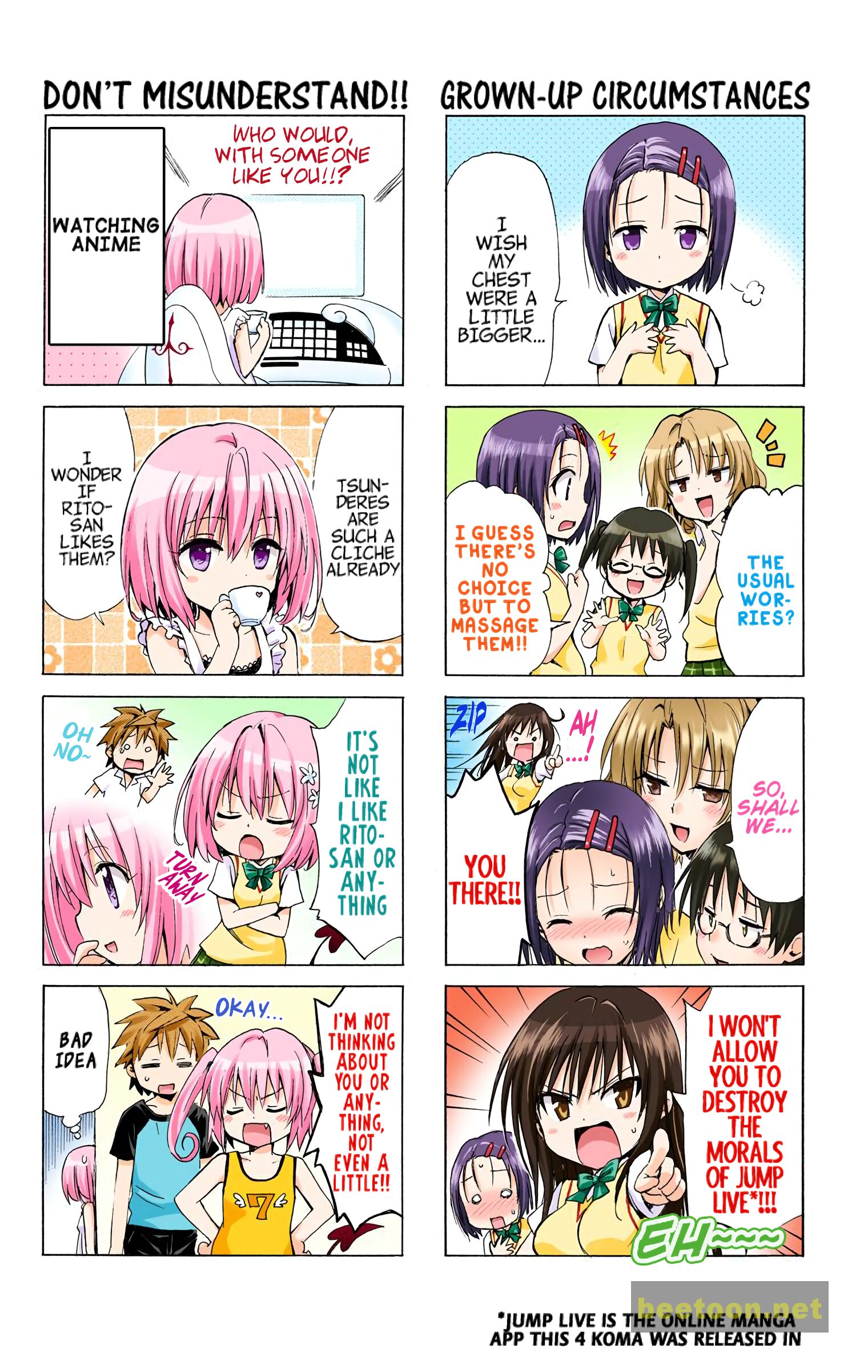 To LOVE-Ru Darkness - Full color Chapter 36 - HolyManga.Net