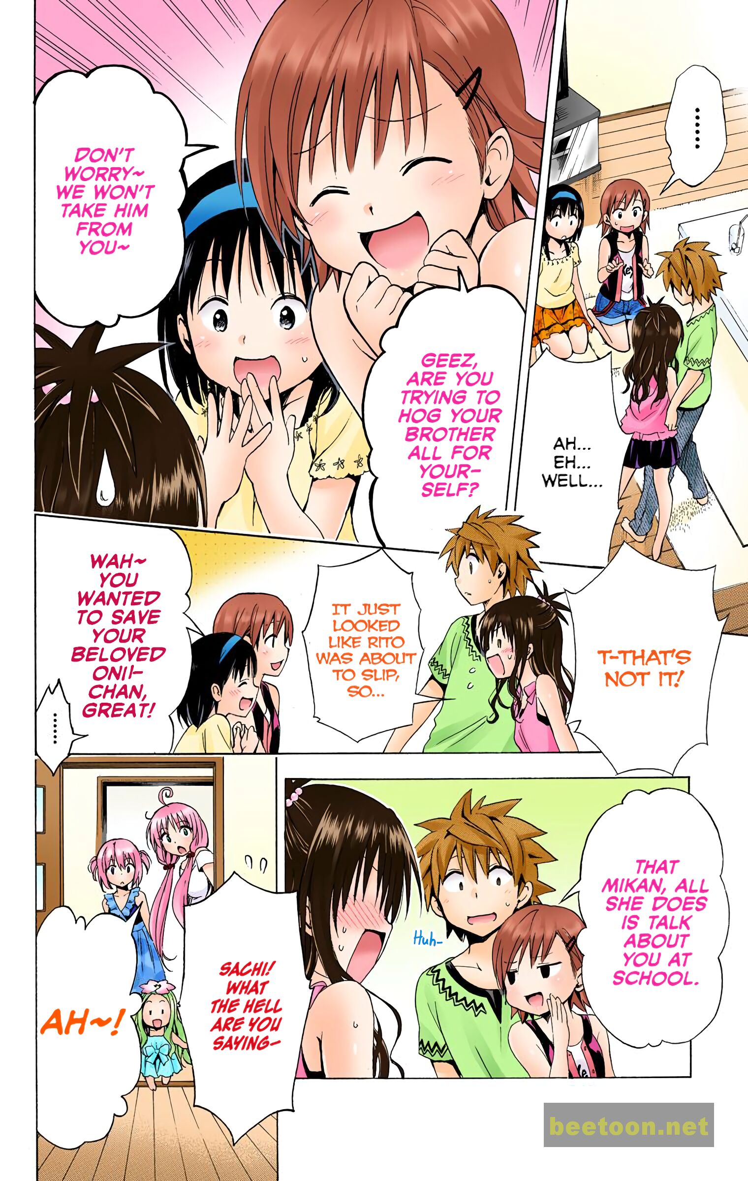 To LOVE-Ru Darkness - Full color Chapter 36 - HolyManga.Net