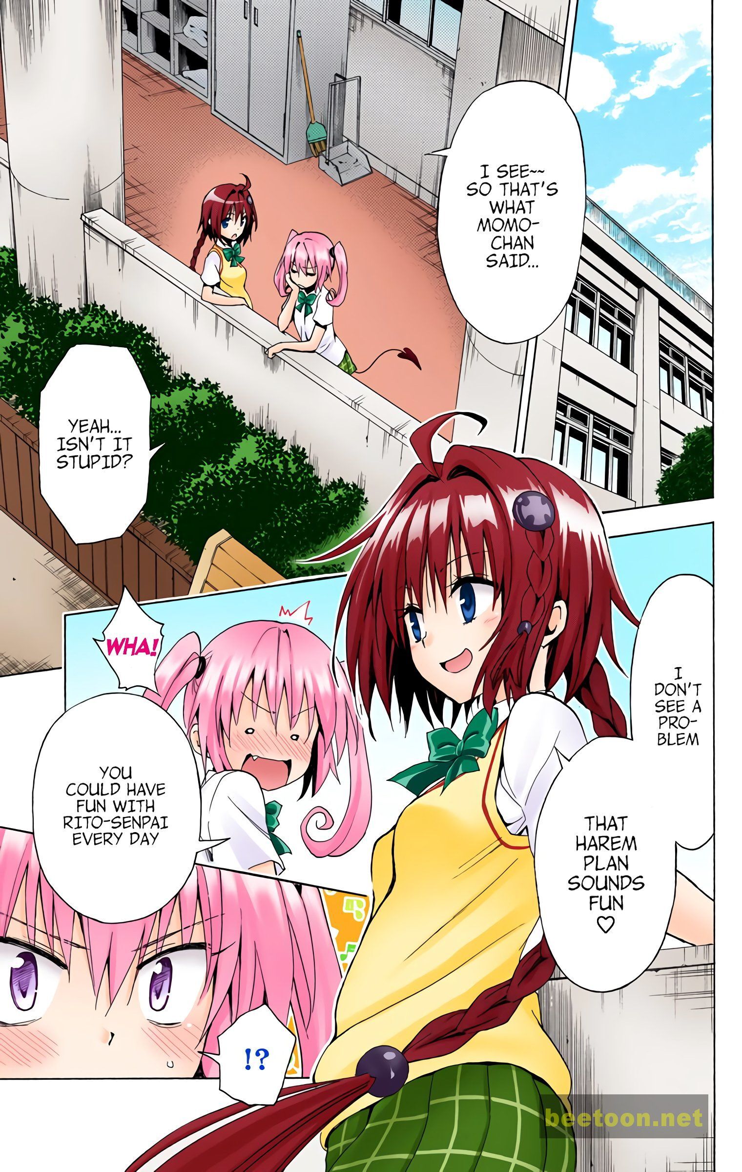 To LOVE-Ru Darkness - Full color Chapter 36 - HolyManga.Net