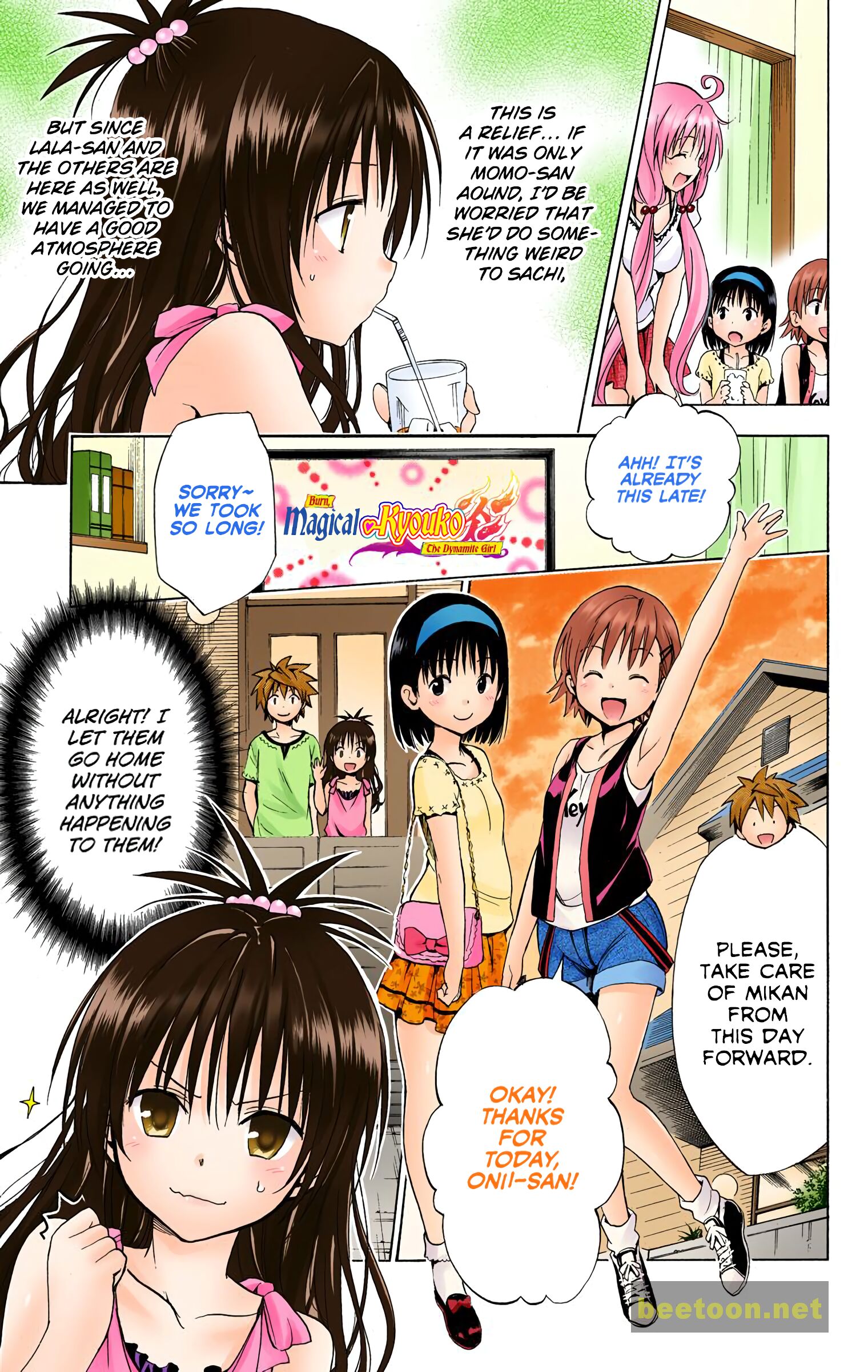 To LOVE-Ru Darkness - Full color Chapter 36 - HolyManga.Net