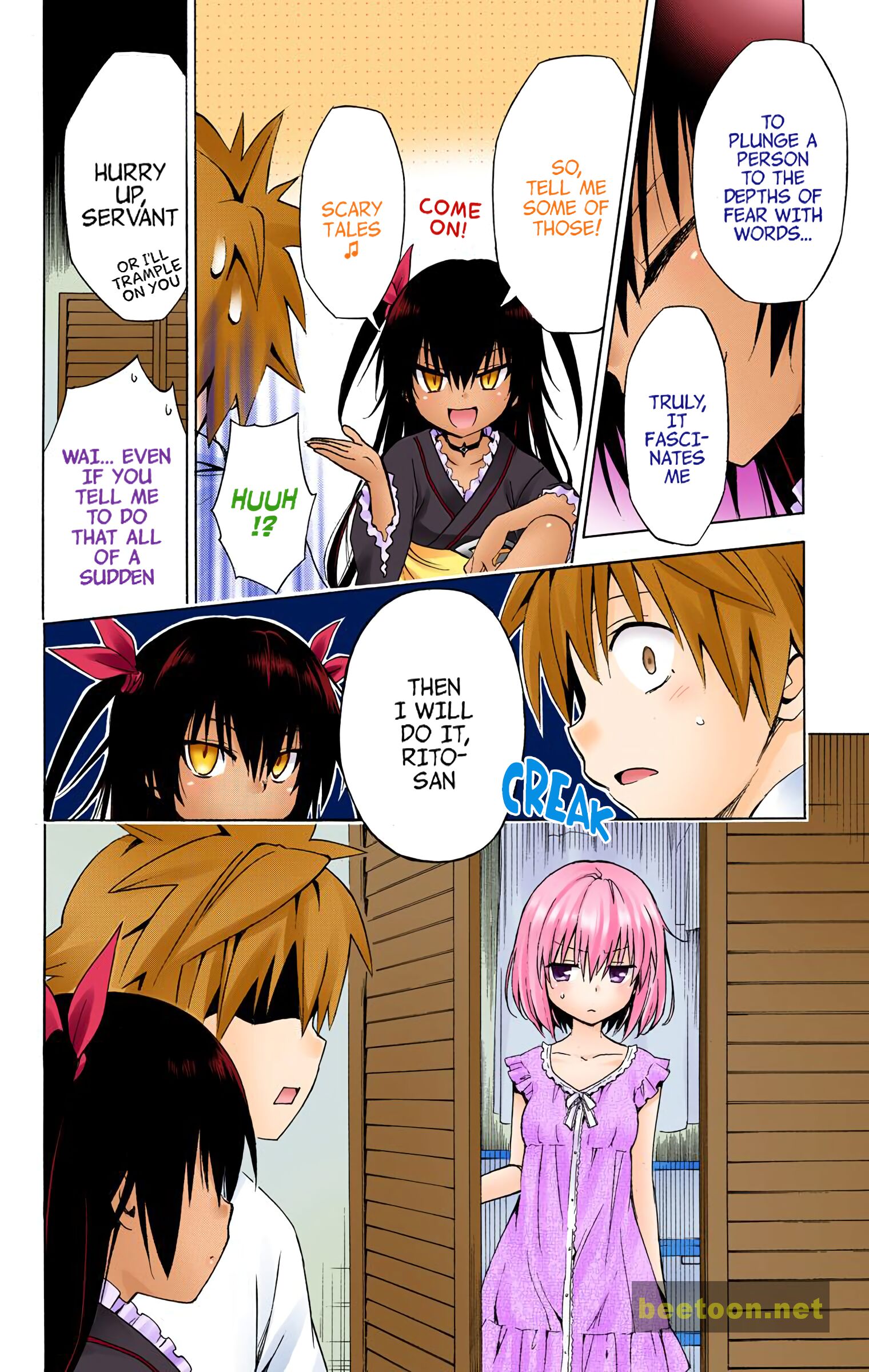 To LOVE-Ru Darkness - Full color Chapter 36 - HolyManga.Net