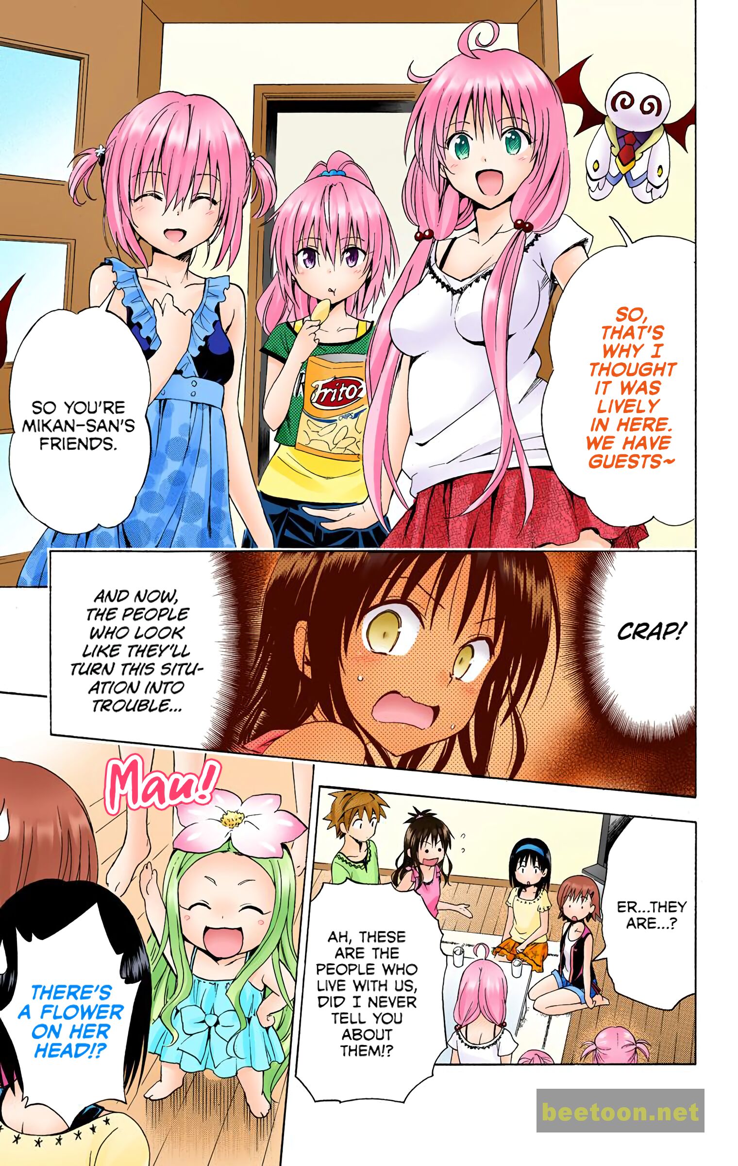 To LOVE-Ru Darkness - Full color Chapter 36 - HolyManga.Net