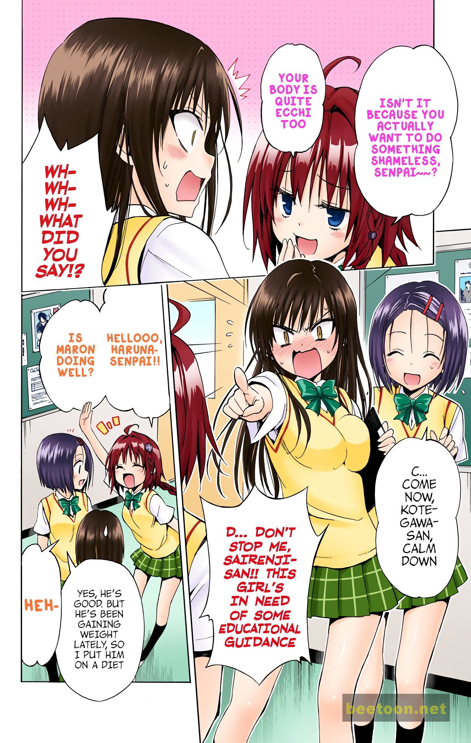 To LOVE-Ru Darkness - Full color Chapter 36 - HolyManga.Net