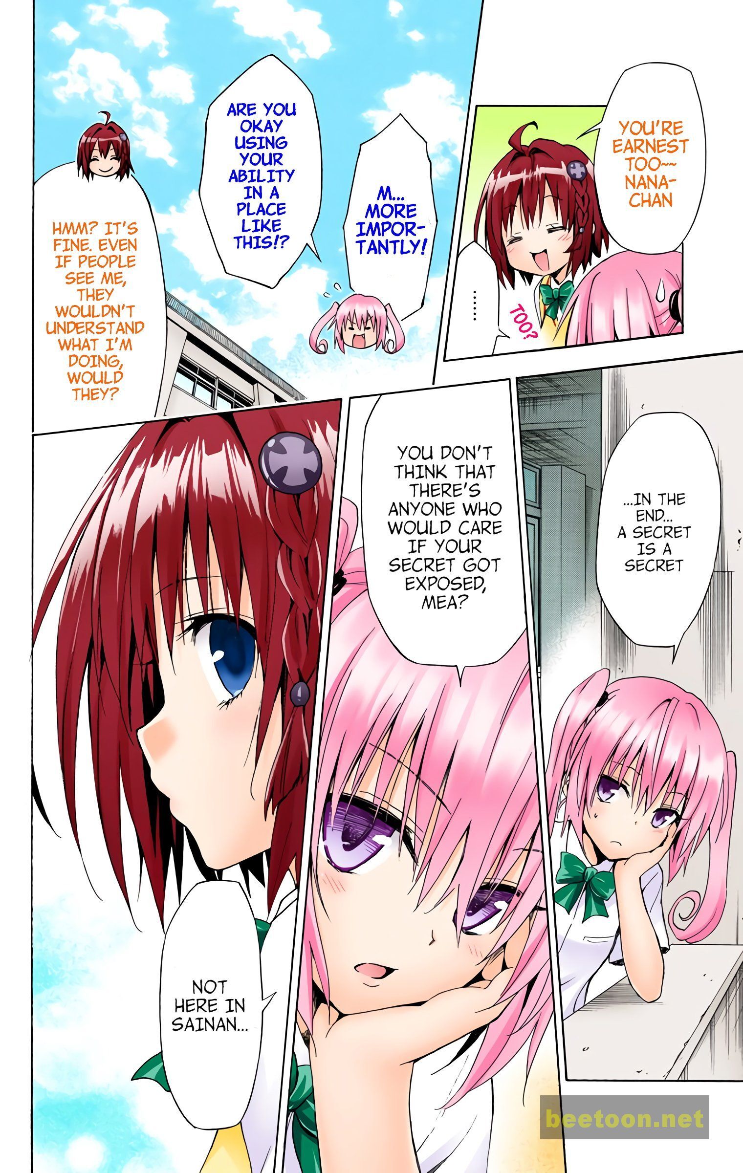 To LOVE-Ru Darkness - Full color Chapter 36 - HolyManga.Net