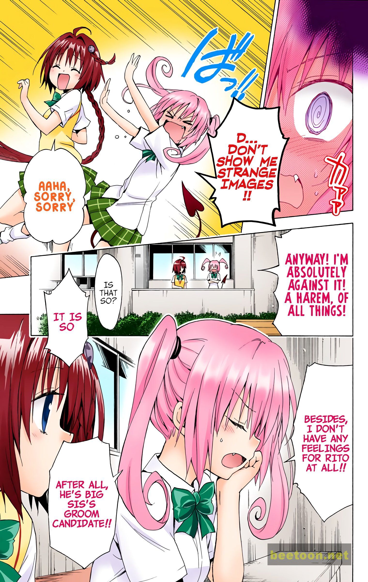 To LOVE-Ru Darkness - Full color Chapter 36 - HolyManga.Net