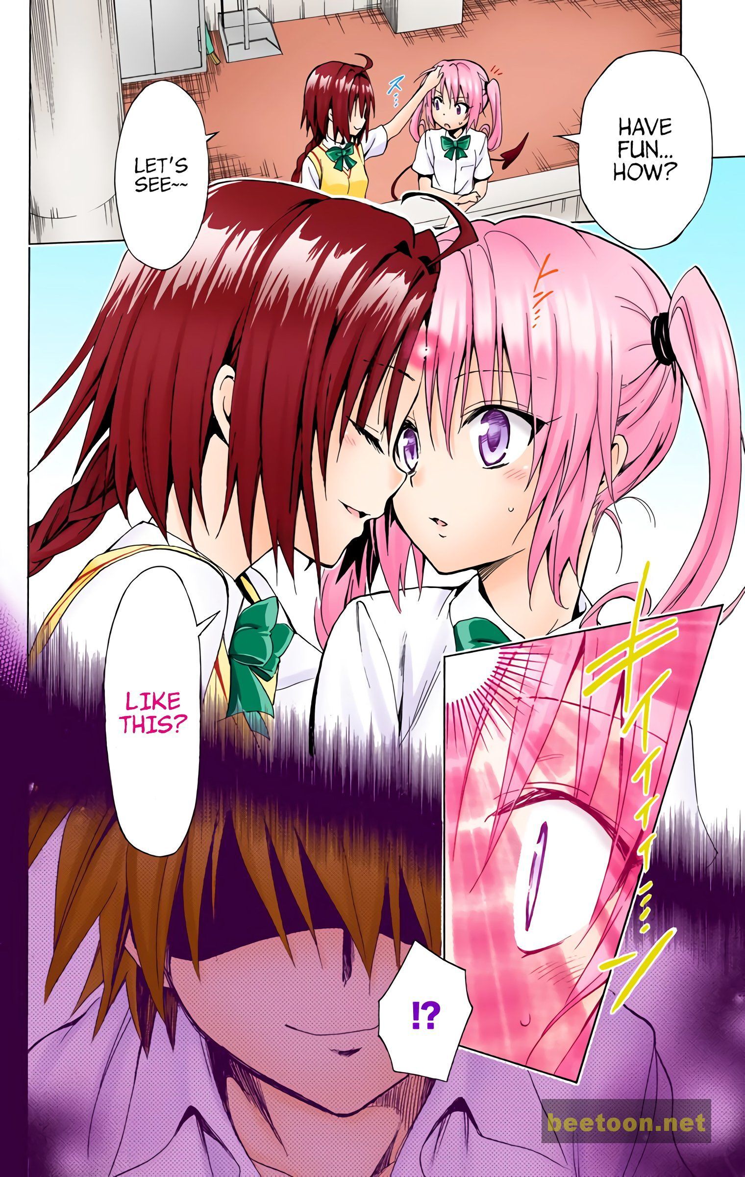 To LOVE-Ru Darkness - Full color Chapter 36 - HolyManga.Net