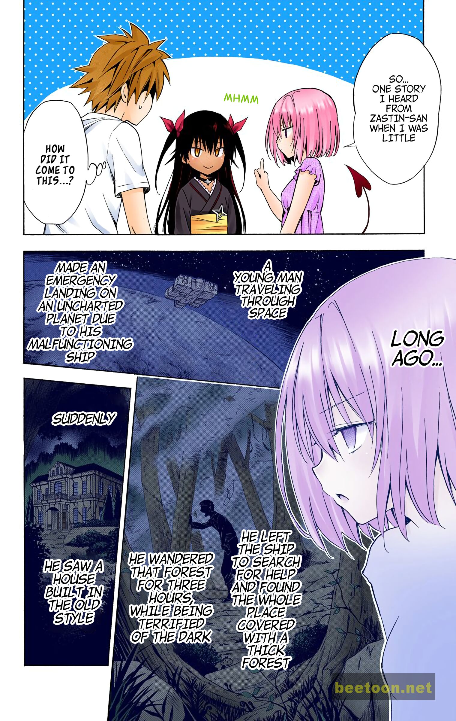 To LOVE-Ru Darkness - Full color Chapter 36 - HolyManga.Net