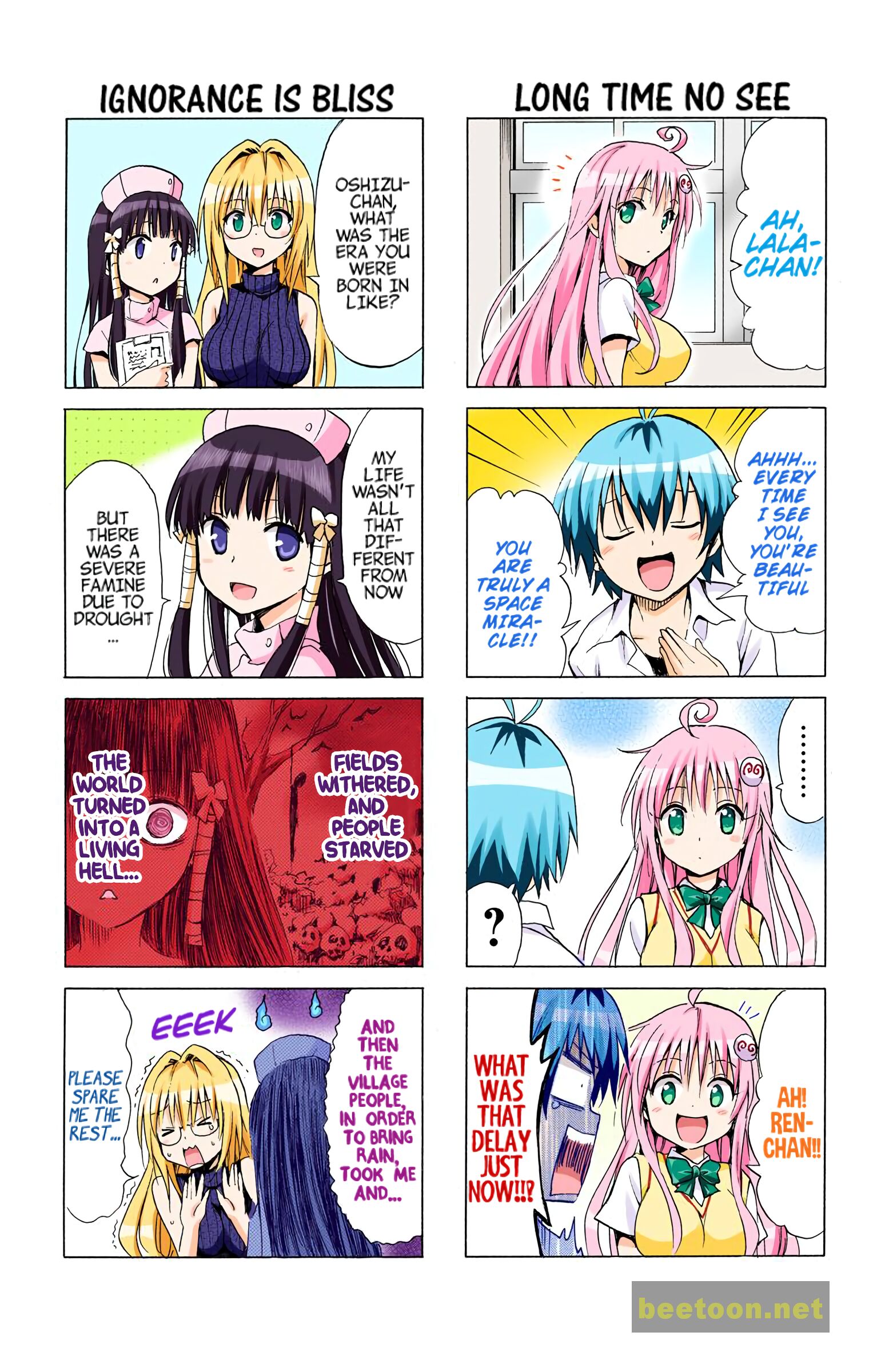To LOVE-Ru Darkness - Full color Chapter 36 - HolyManga.Net