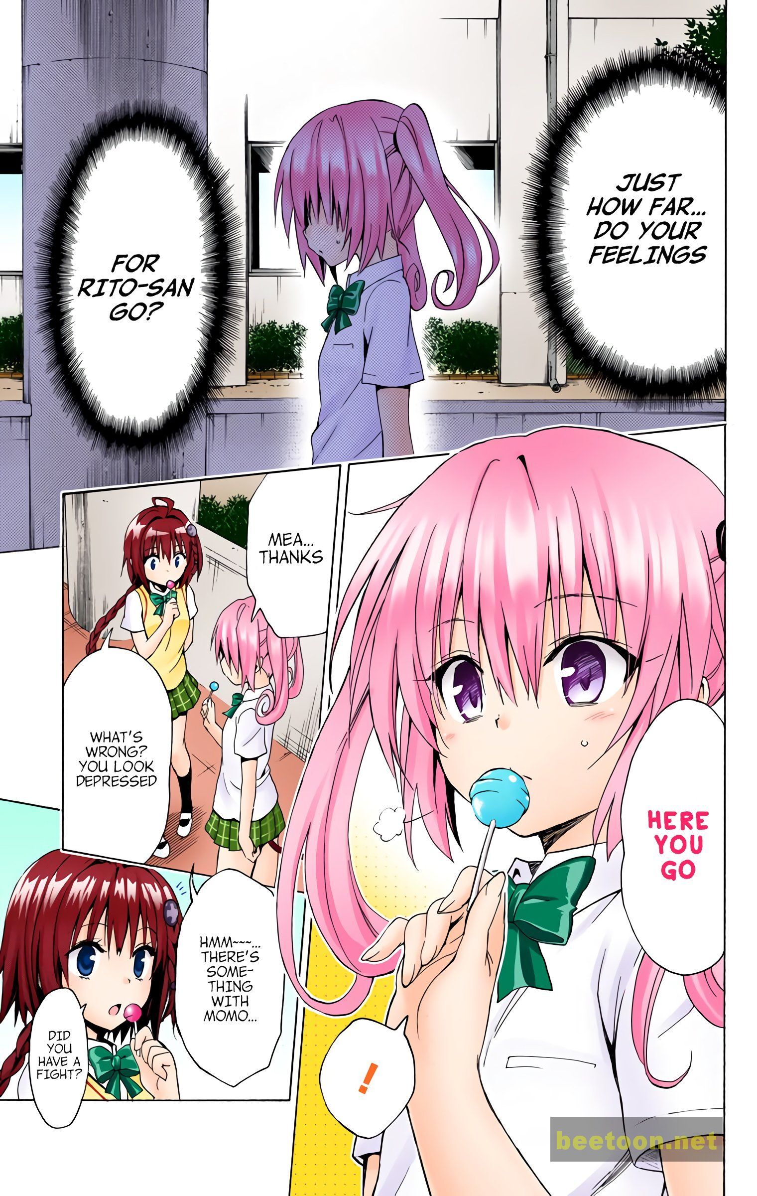 To LOVE-Ru Darkness - Full color Chapter 36 - HolyManga.Net