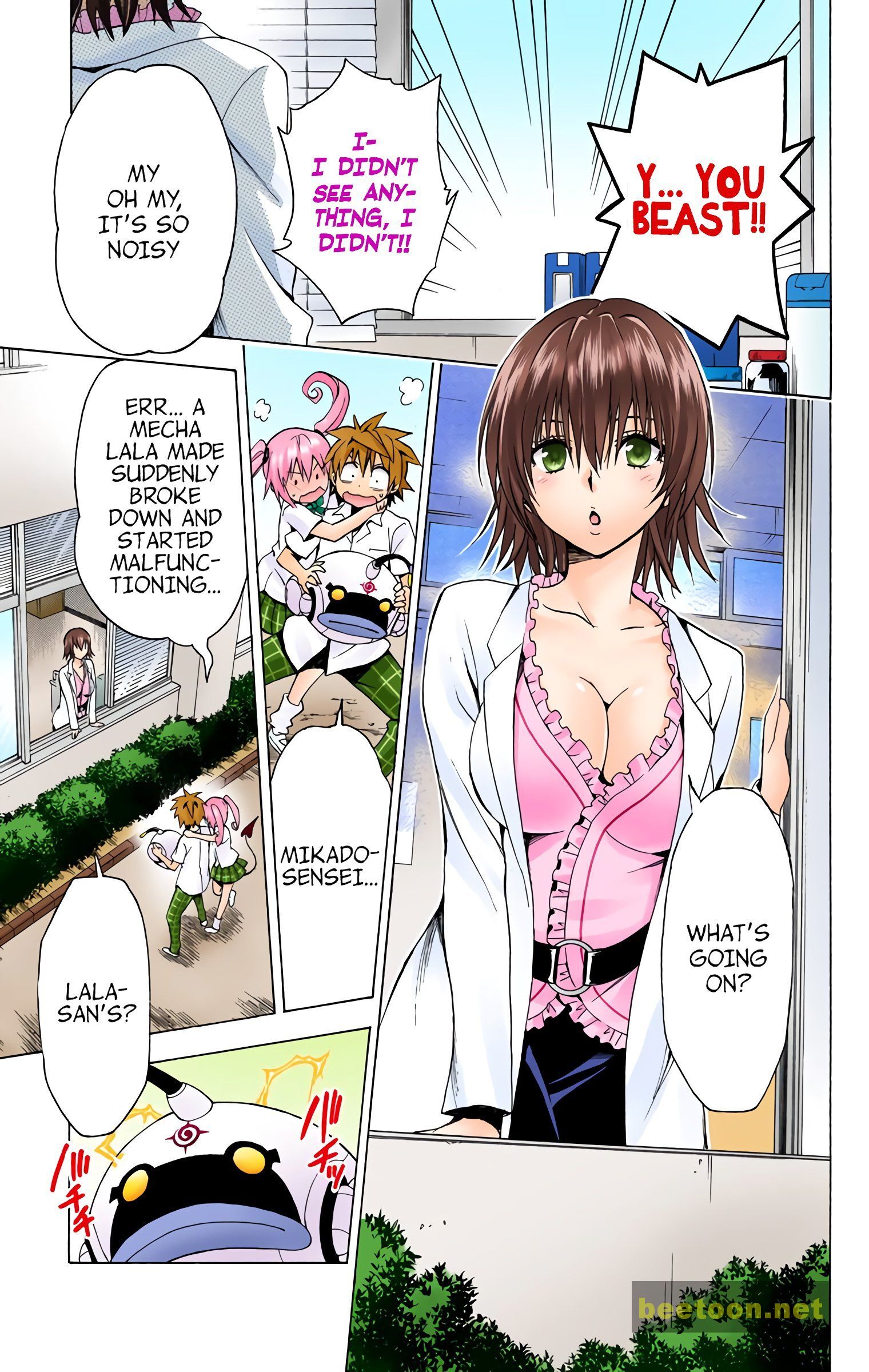 To LOVE-Ru Darkness - Full color Chapter 36 - HolyManga.Net