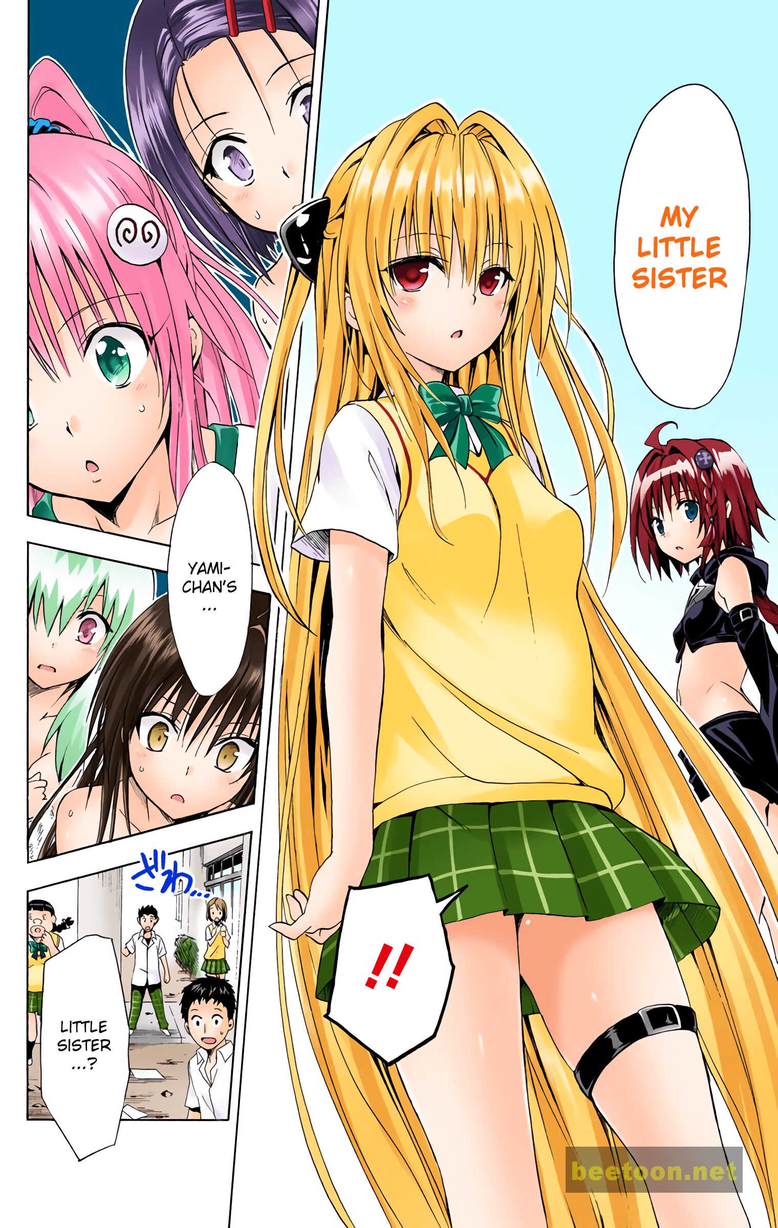 To LOVE-Ru Darkness - Full color Chapter 37 - HolyManga.Net