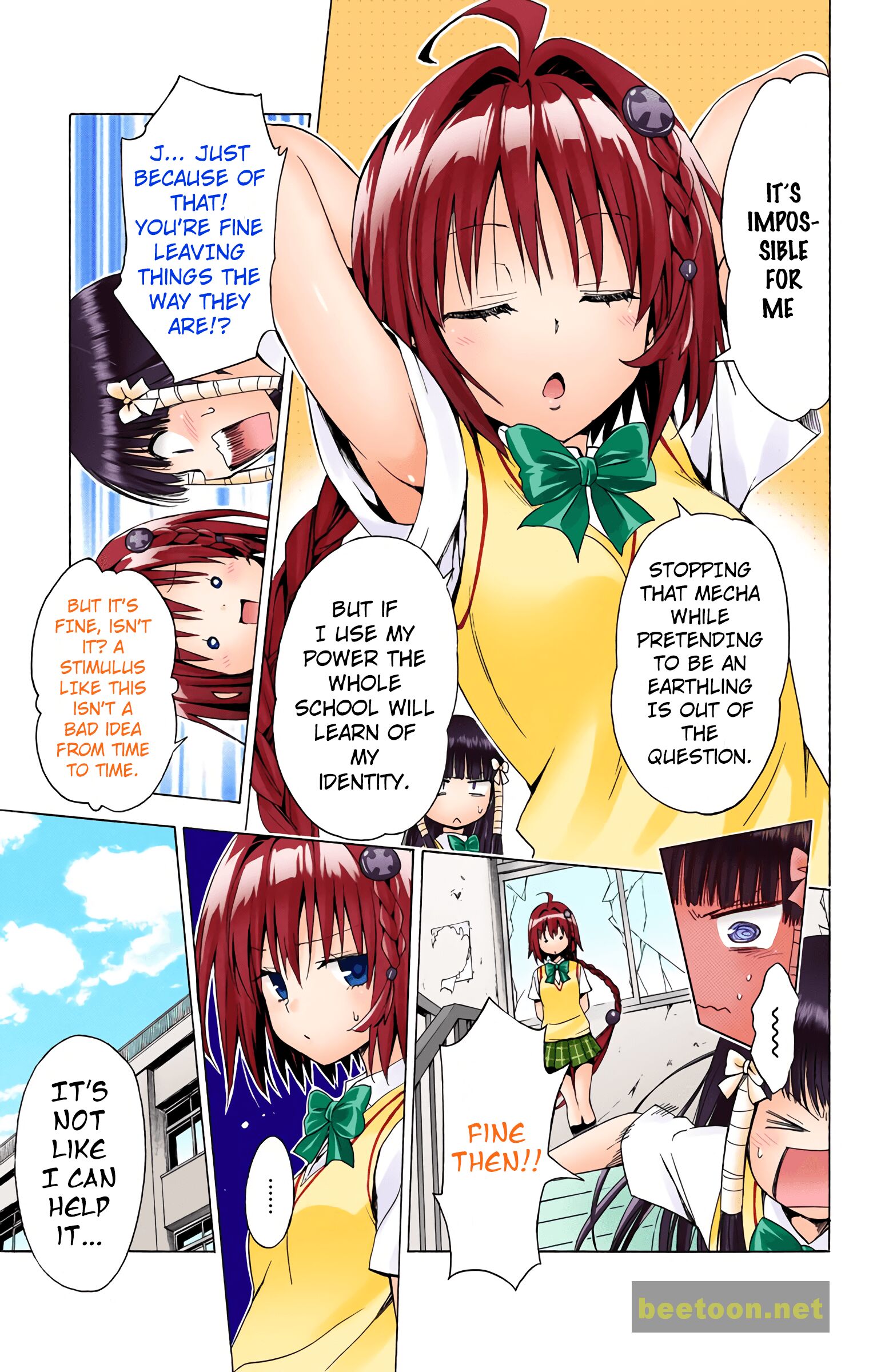 To LOVE-Ru Darkness - Full color Chapter 37 - HolyManga.Net