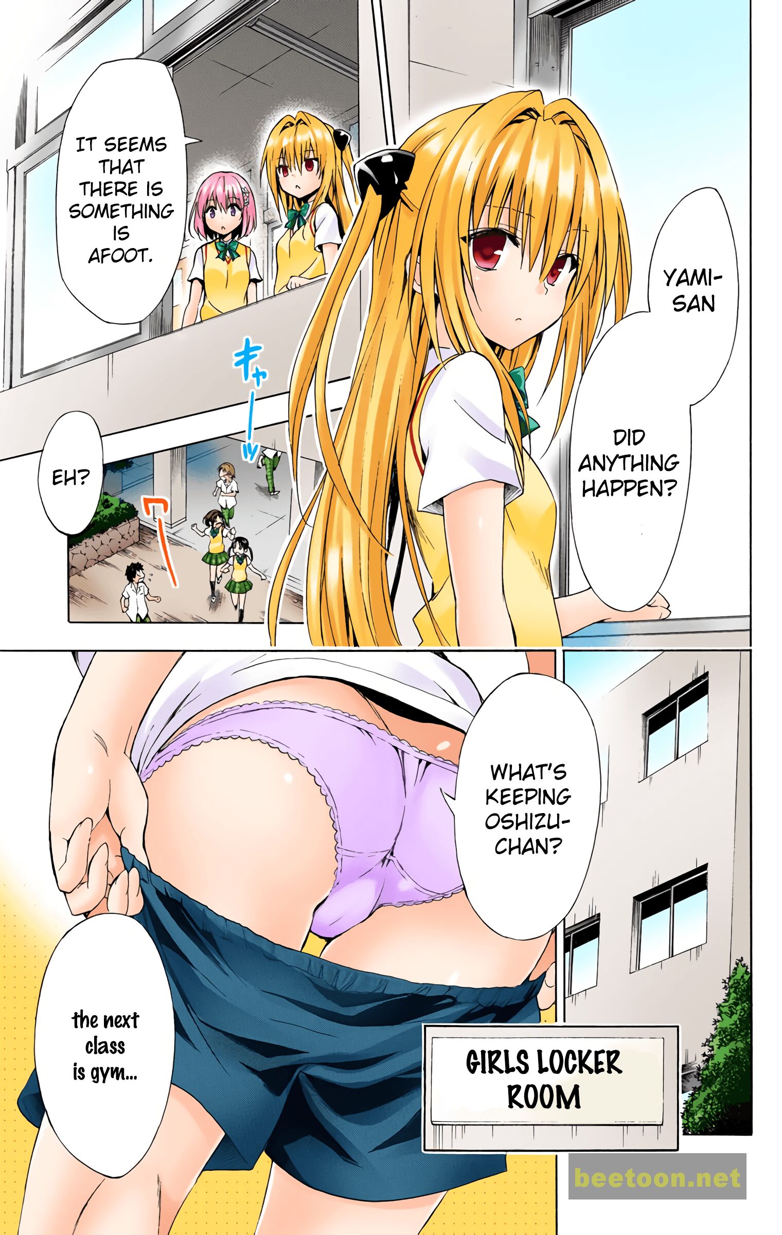 To LOVE-Ru Darkness - Full color Chapter 37 - HolyManga.Net