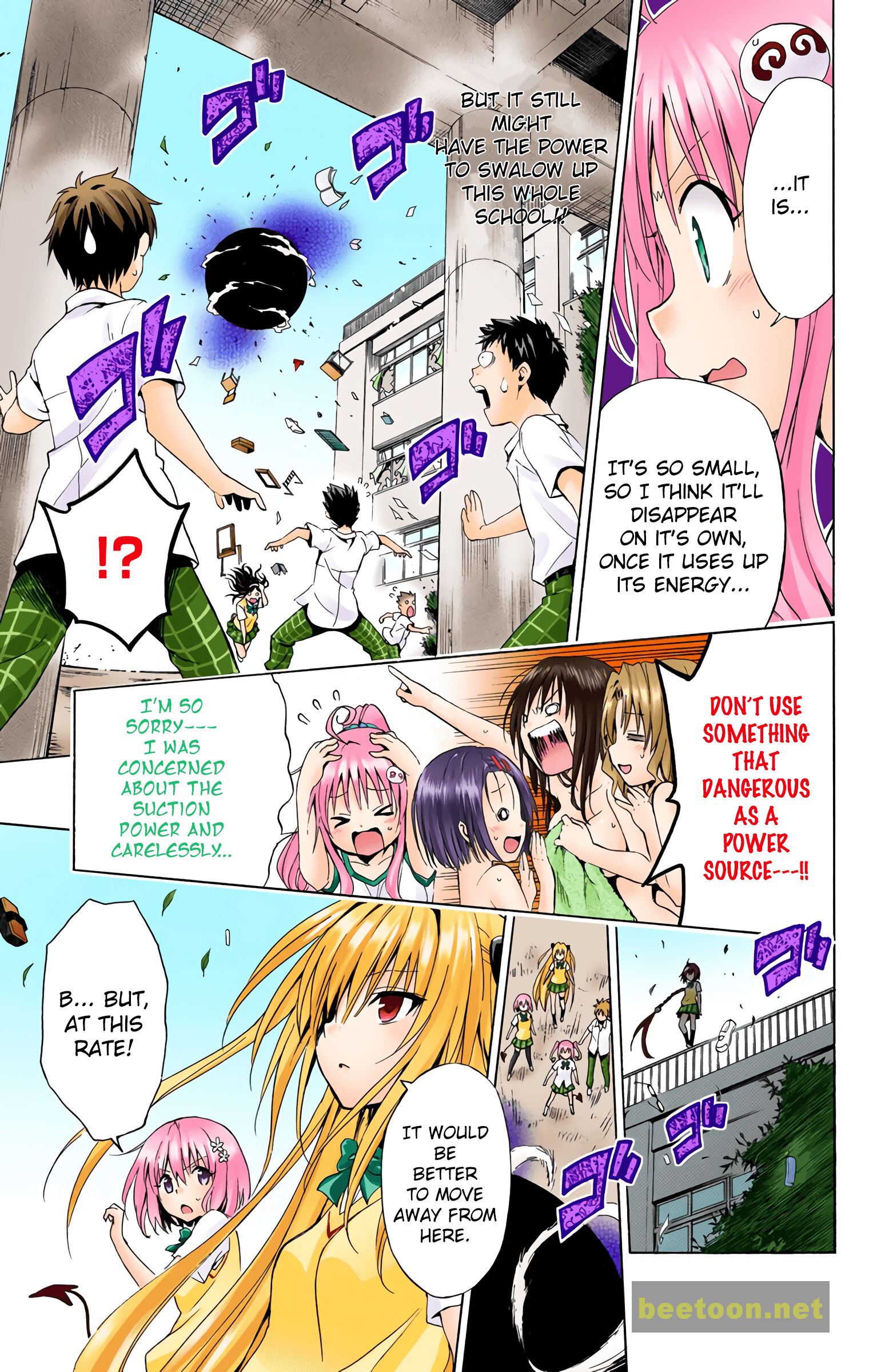 To LOVE-Ru Darkness - Full color Chapter 37 - HolyManga.Net