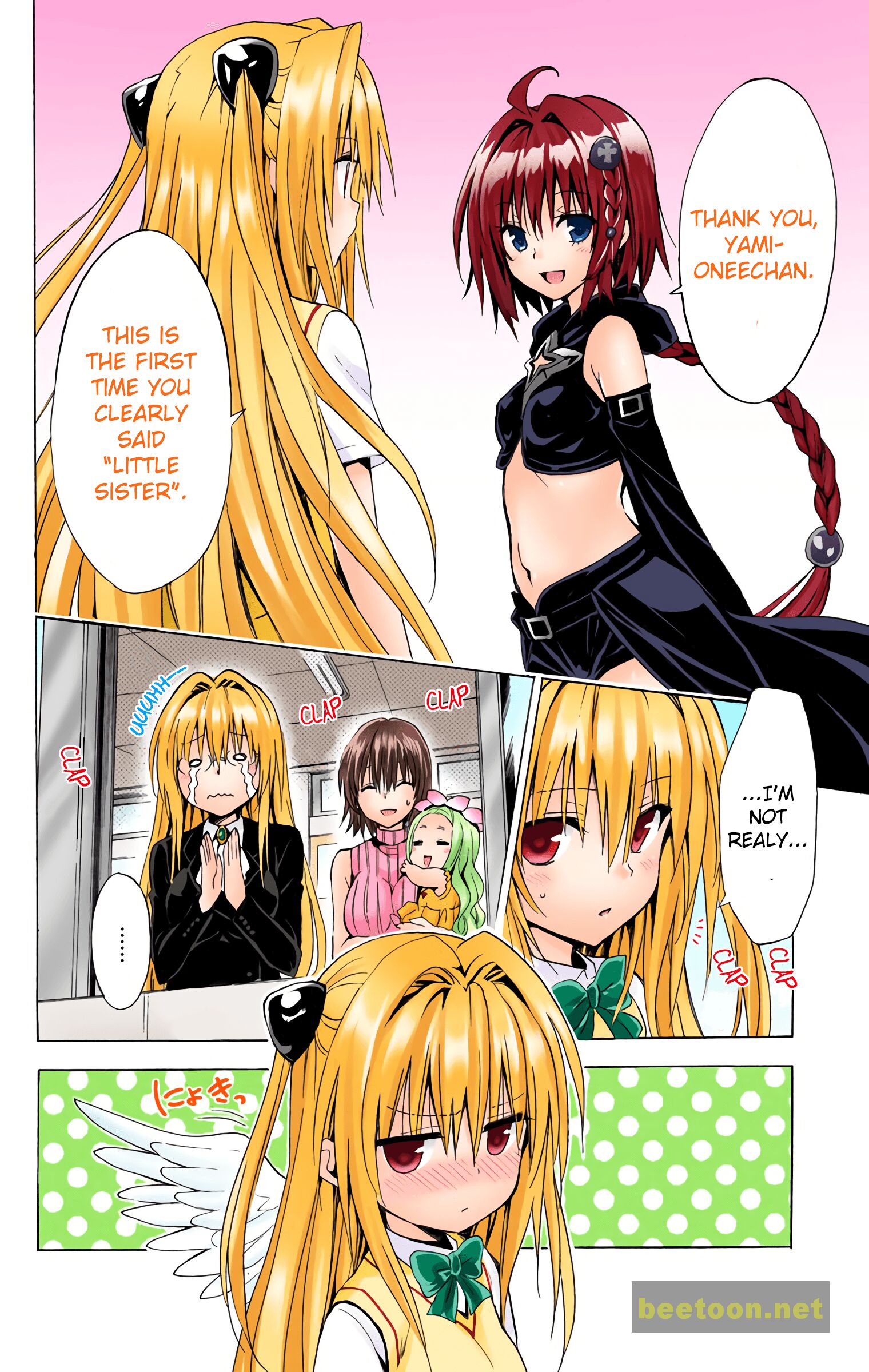 To LOVE-Ru Darkness - Full color Chapter 37 - HolyManga.Net
