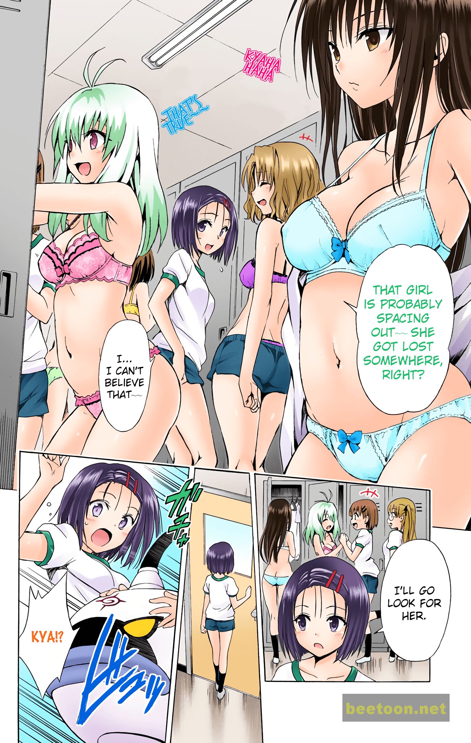 To LOVE-Ru Darkness - Full color Chapter 37 - HolyManga.Net