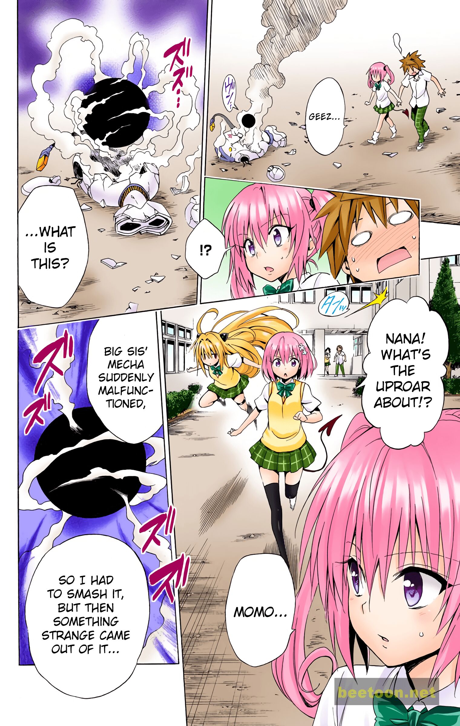 To LOVE-Ru Darkness - Full color Chapter 37 - HolyManga.Net