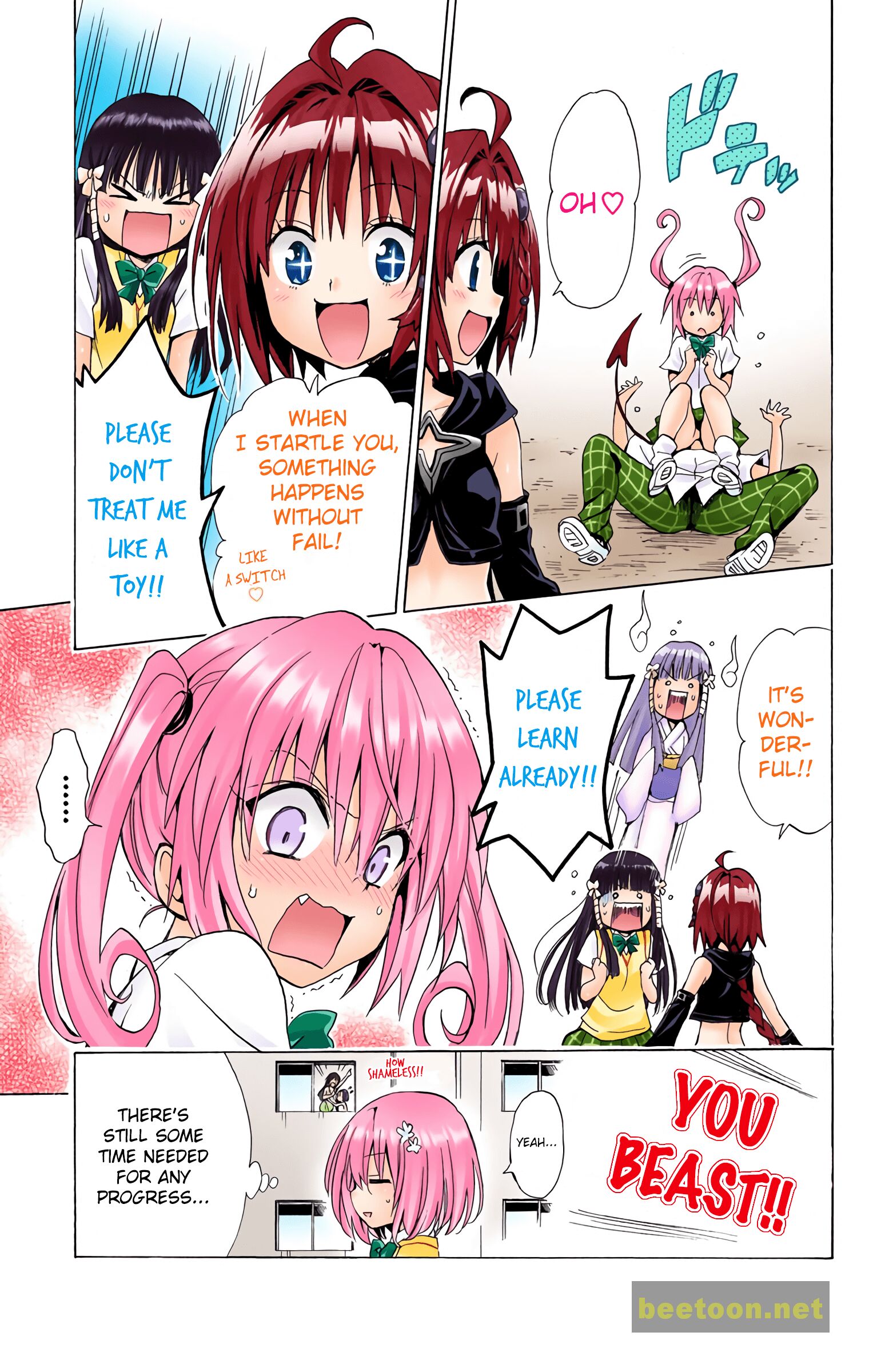 To LOVE-Ru Darkness - Full color Chapter 37 - HolyManga.Net