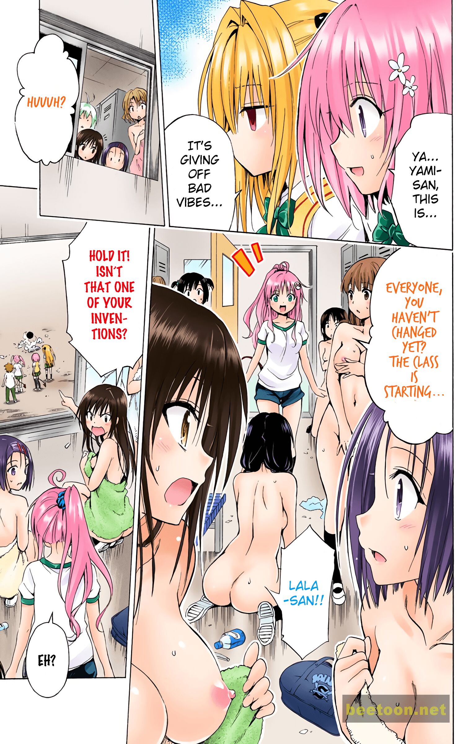 To LOVE-Ru Darkness - Full color Chapter 37 - HolyManga.Net