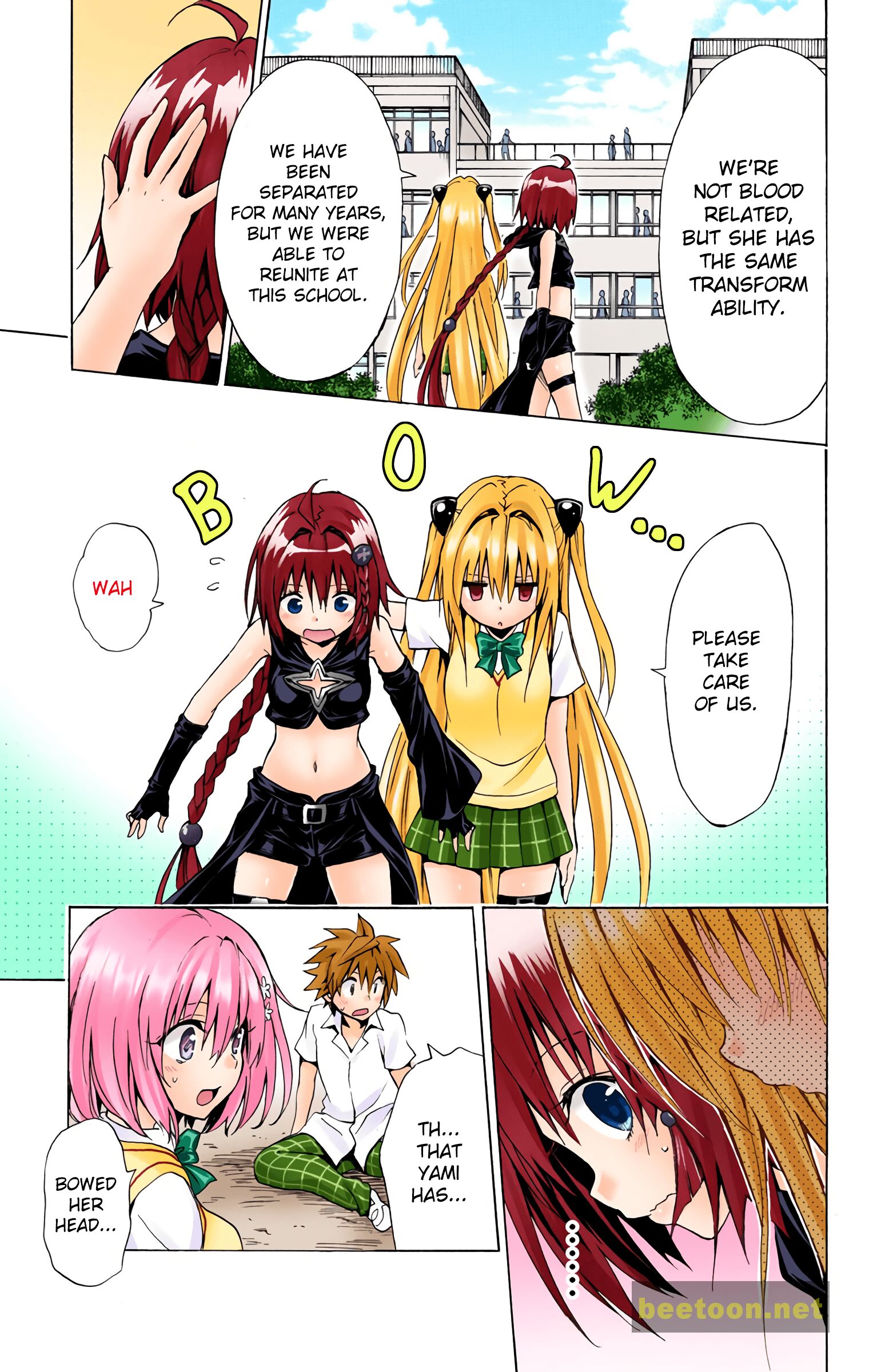 To LOVE-Ru Darkness - Full color Chapter 37 - HolyManga.Net