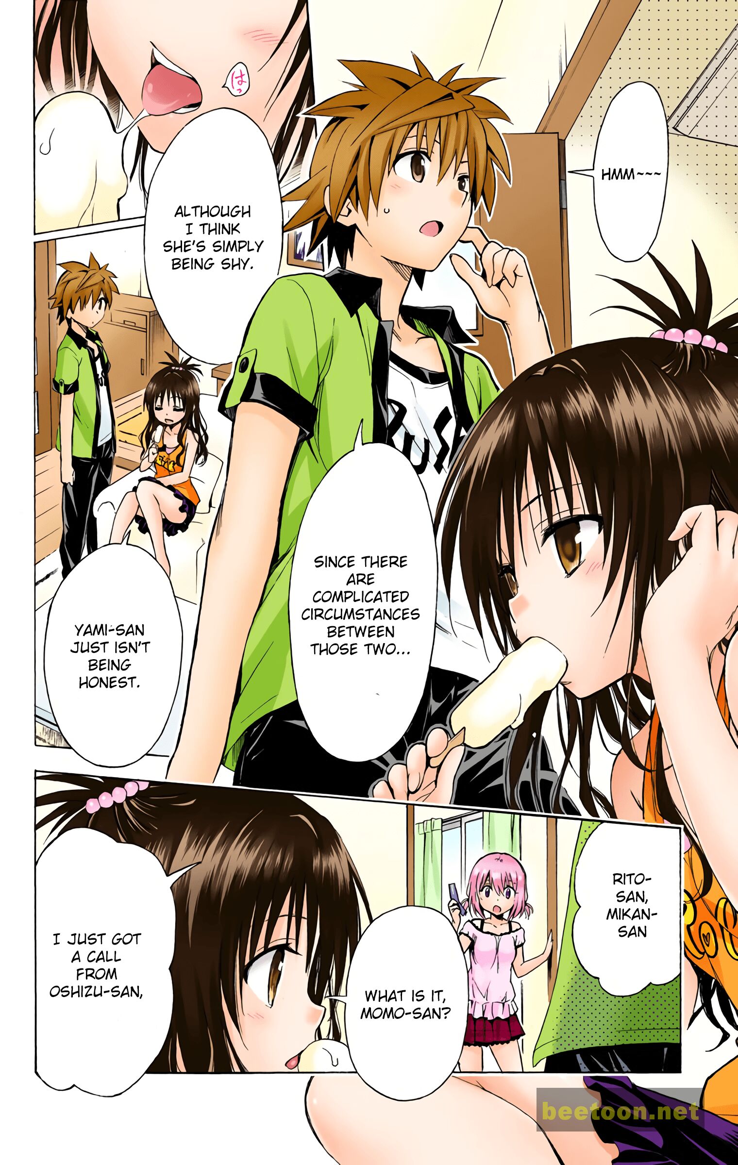 To LOVE-Ru Darkness - Full color Chapter 38 - HolyManga.Net
