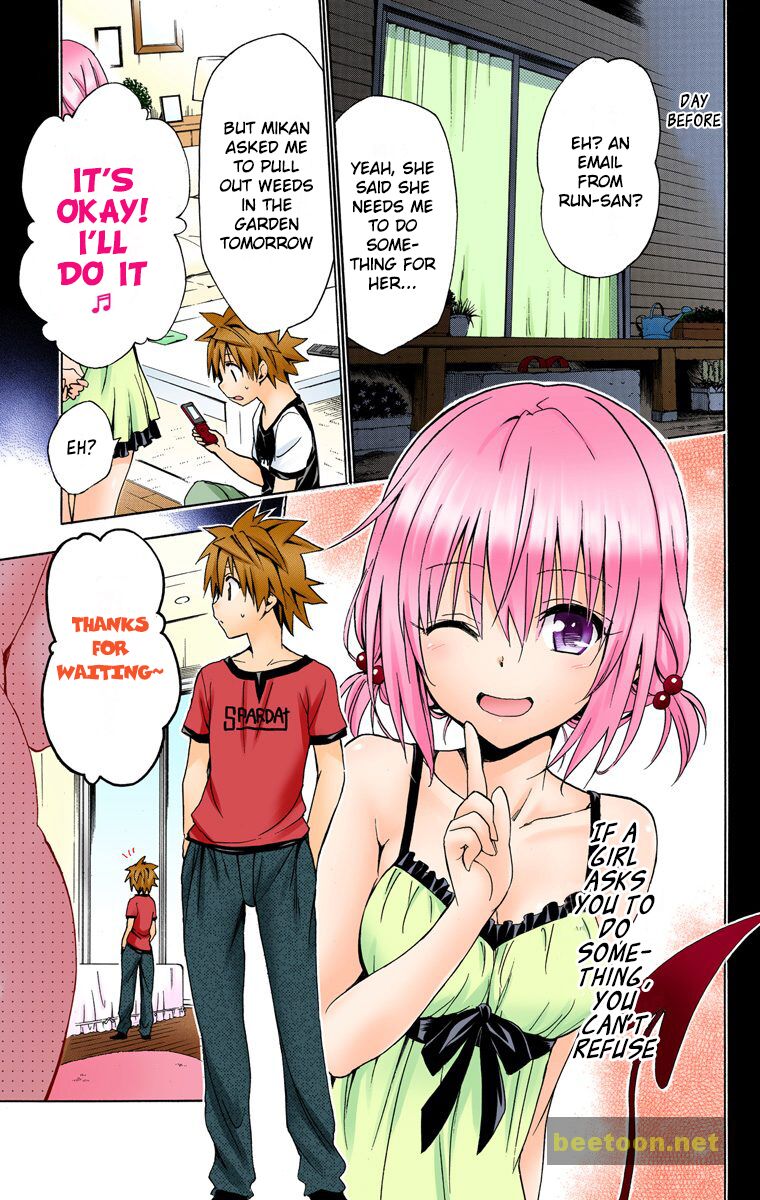 To LOVE-Ru Darkness - Full color Chapter 38 - HolyManga.Net