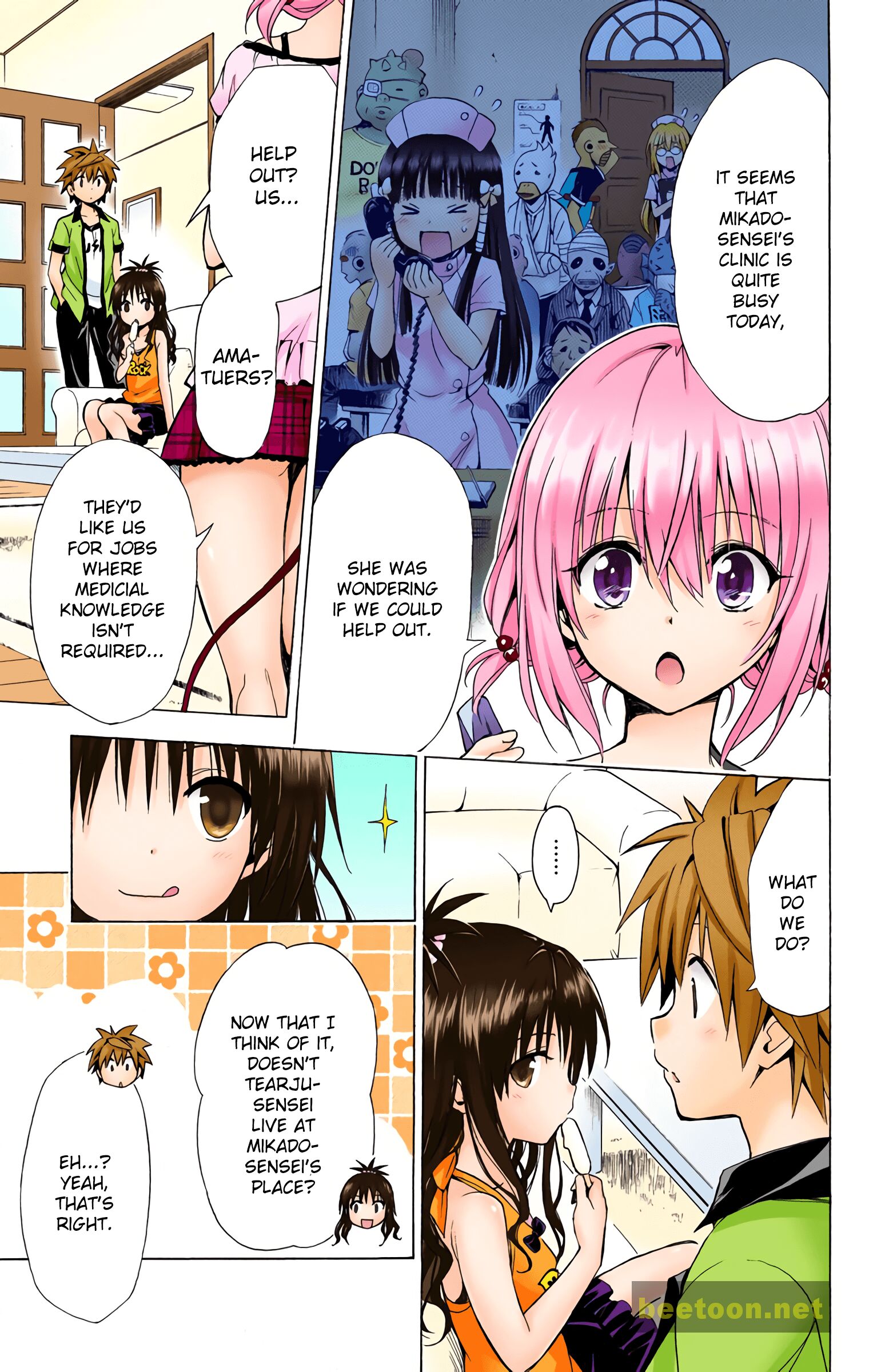 To LOVE-Ru Darkness - Full color Chapter 38 - HolyManga.Net