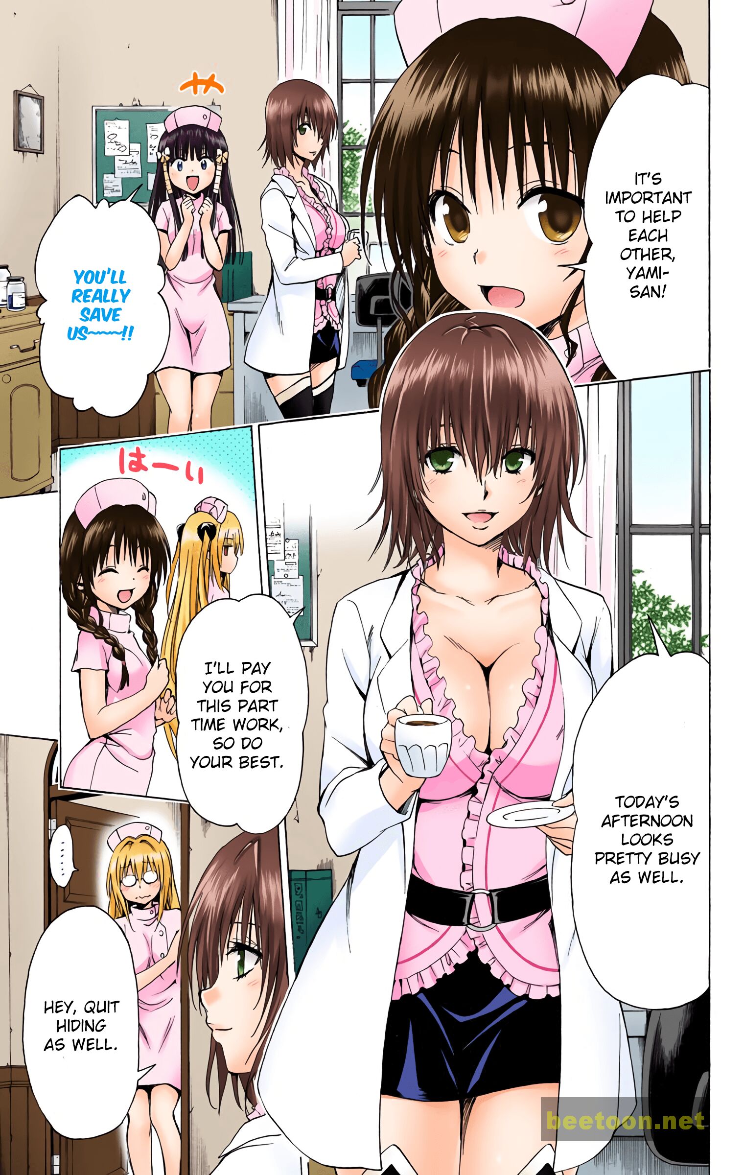 To LOVE-Ru Darkness - Full color Chapter 38 - HolyManga.Net