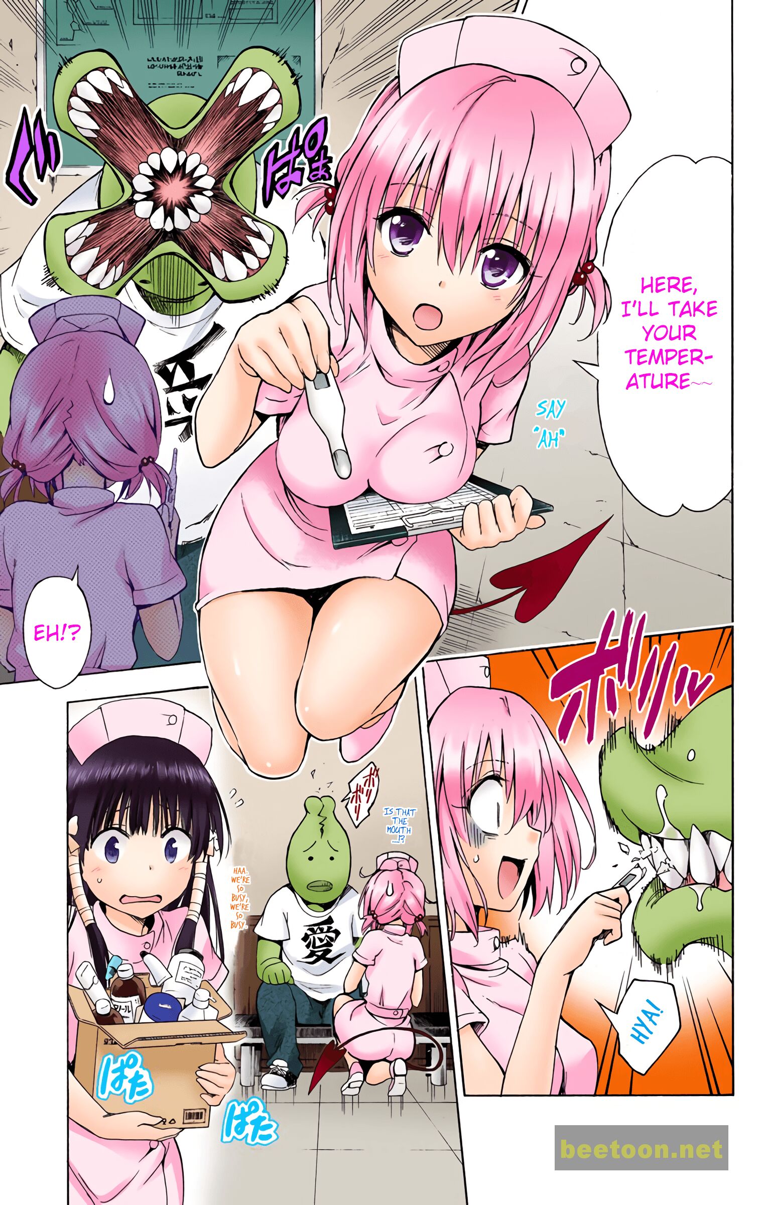 To LOVE-Ru Darkness - Full color Chapter 38 - HolyManga.Net