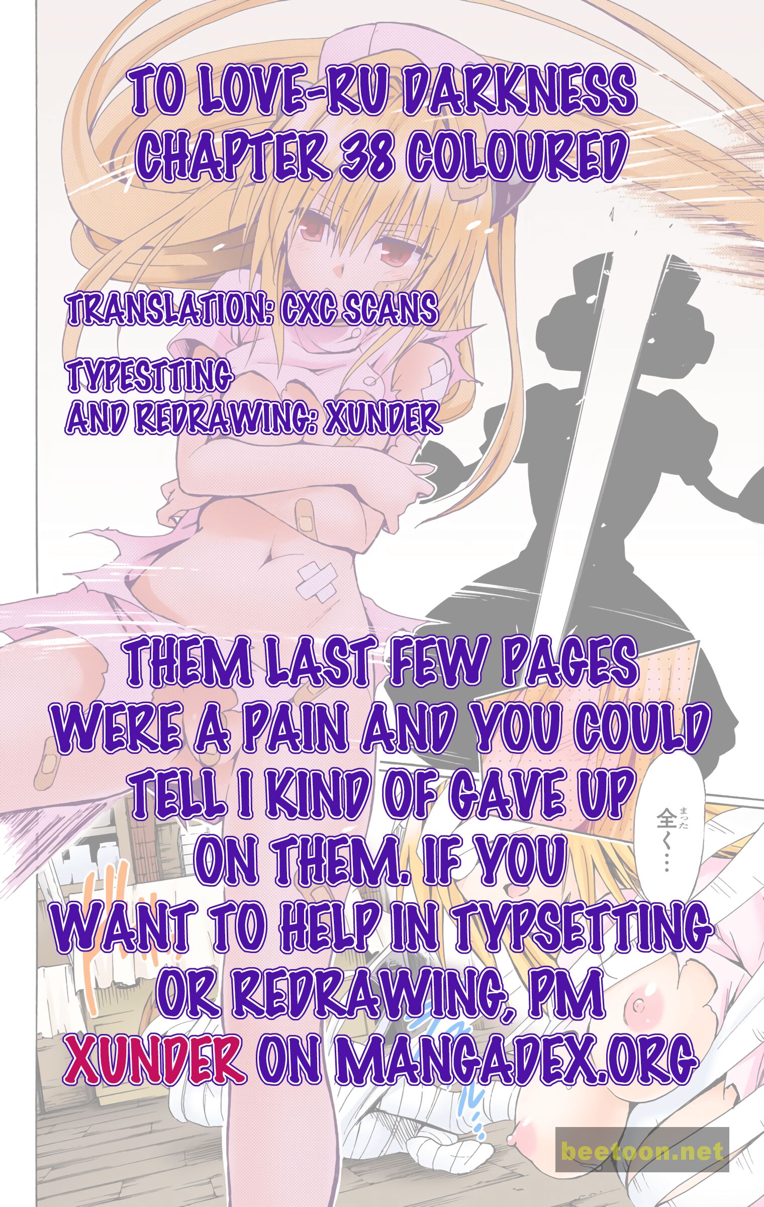 To LOVE-Ru Darkness - Full color Chapter 38 - HolyManga.Net