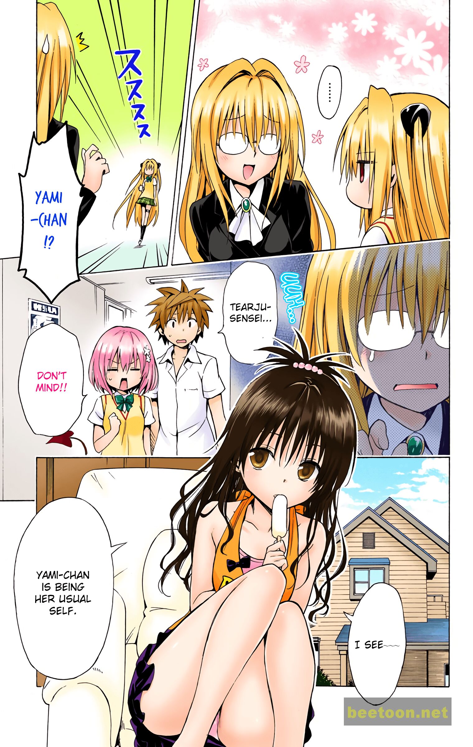 To LOVE-Ru Darkness - Full color Chapter 38 - HolyManga.Net