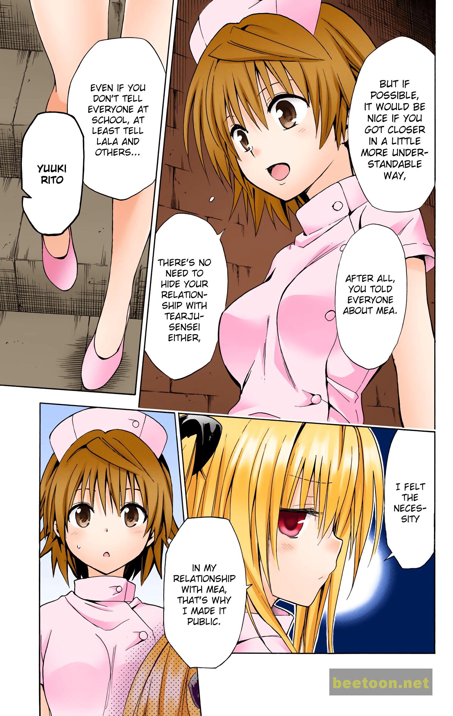 To LOVE-Ru Darkness - Full color Chapter 38 - HolyManga.Net