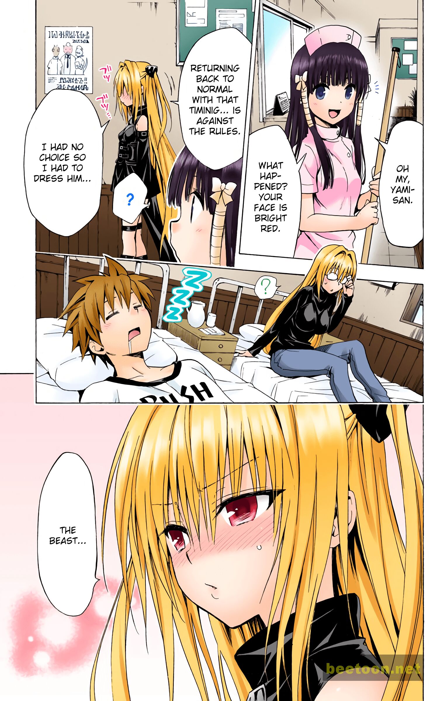 To LOVE-Ru Darkness - Full color Chapter 38 - HolyManga.Net