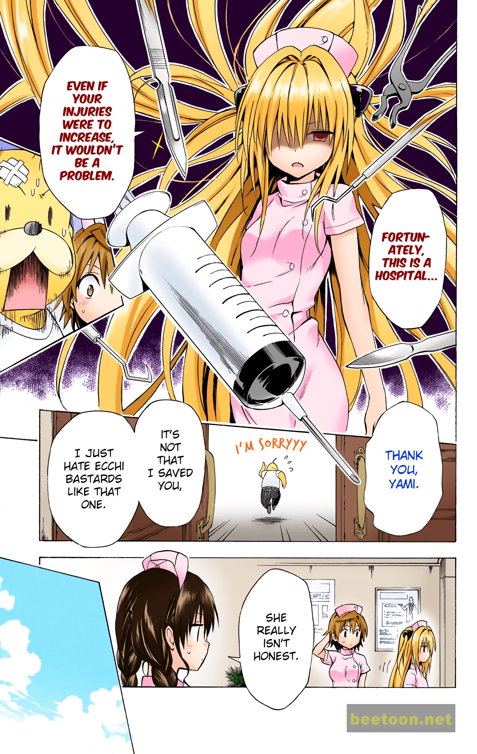 To LOVE-Ru Darkness - Full color Chapter 38 - HolyManga.Net