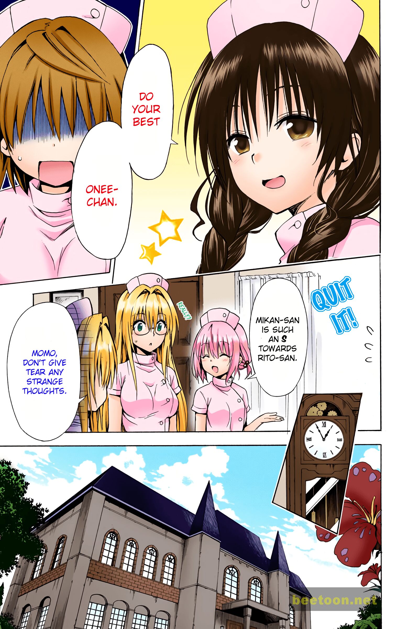To LOVE-Ru Darkness - Full color Chapter 38 - HolyManga.Net
