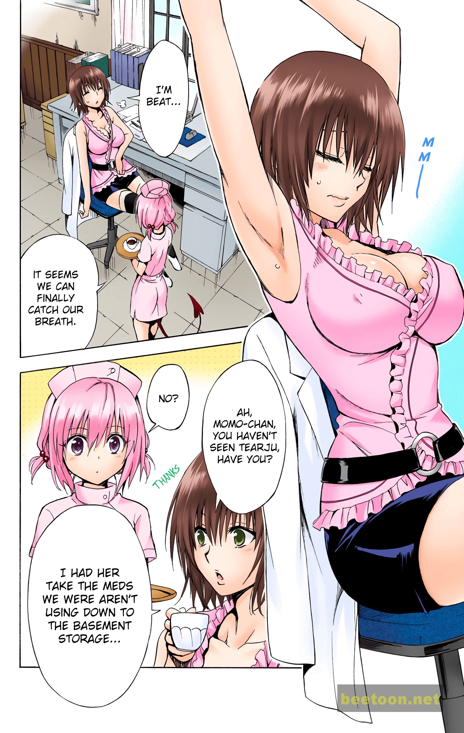 To LOVE-Ru Darkness - Full color Chapter 38 - HolyManga.Net