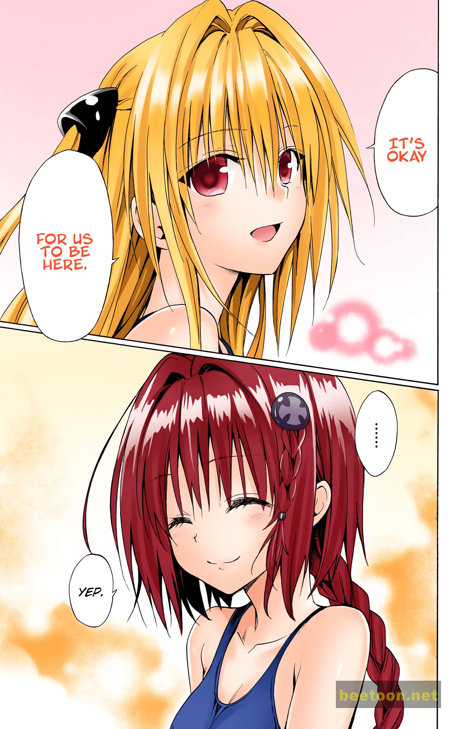 To LOVE-Ru Darkness - Full color Chapter 39 - HolyManga.Net