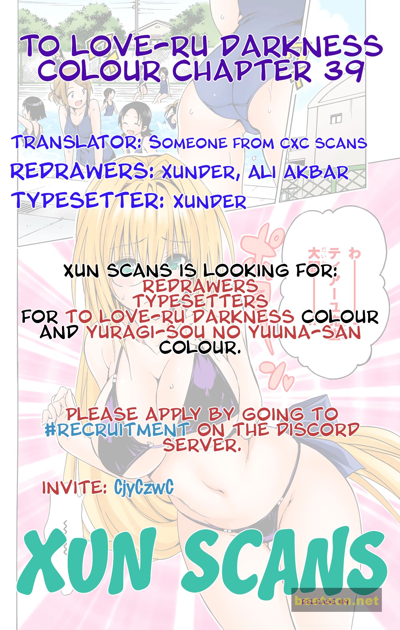 To LOVE-Ru Darkness - Full color Chapter 39 - HolyManga.Net