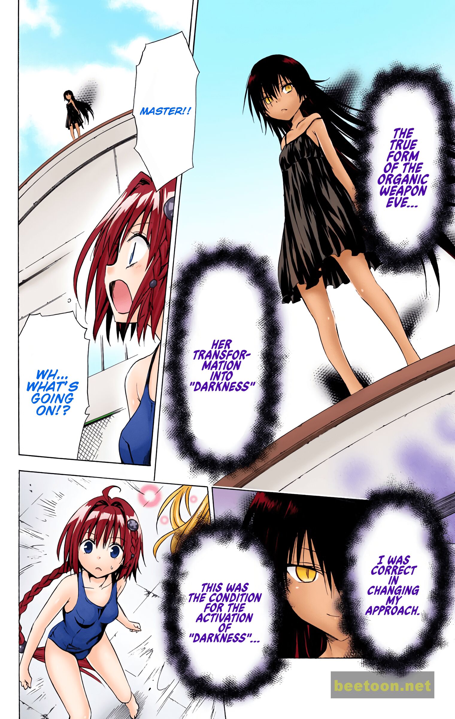 To LOVE-Ru Darkness - Full color Chapter 39 - HolyManga.Net