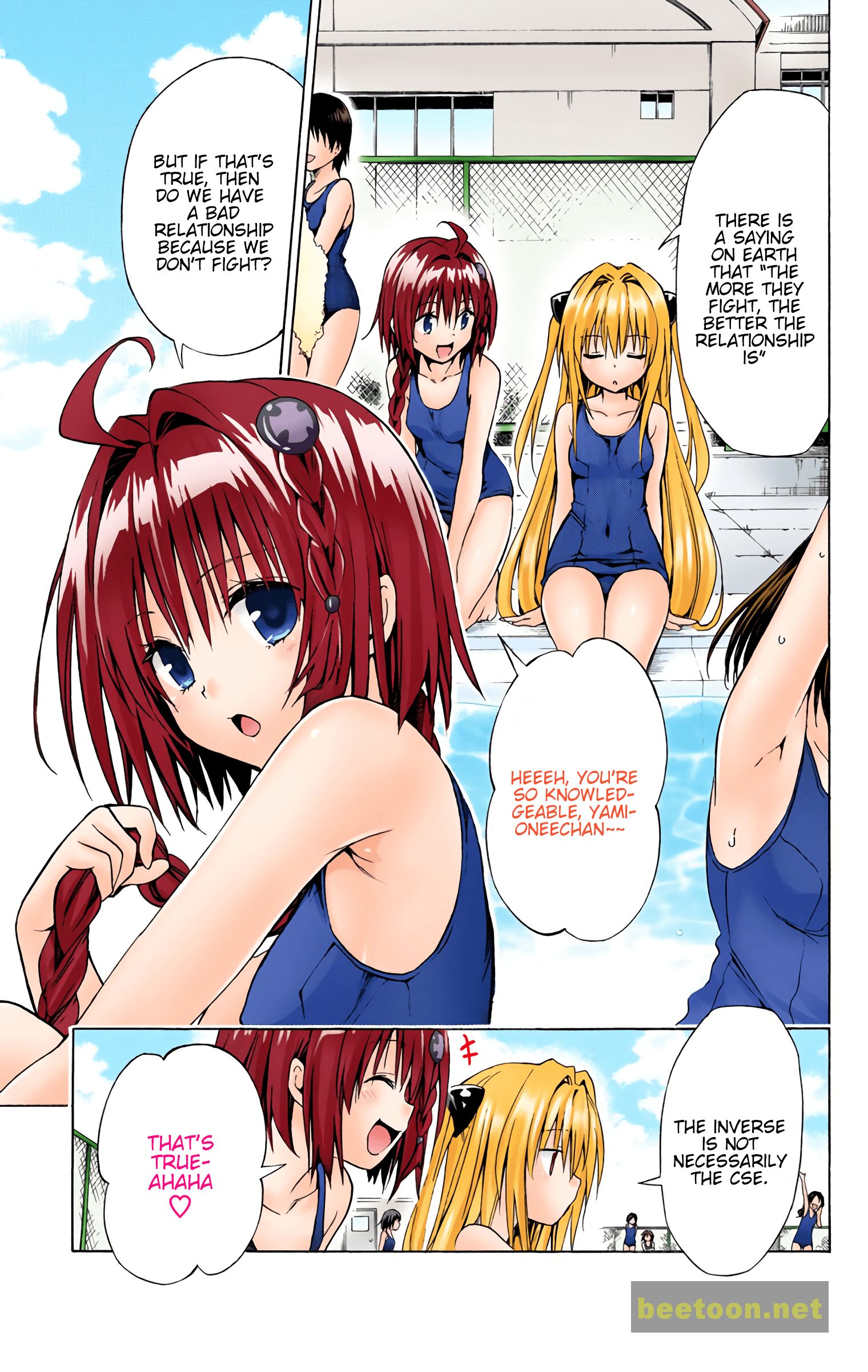 To LOVE-Ru Darkness - Full color Chapter 39 - HolyManga.Net