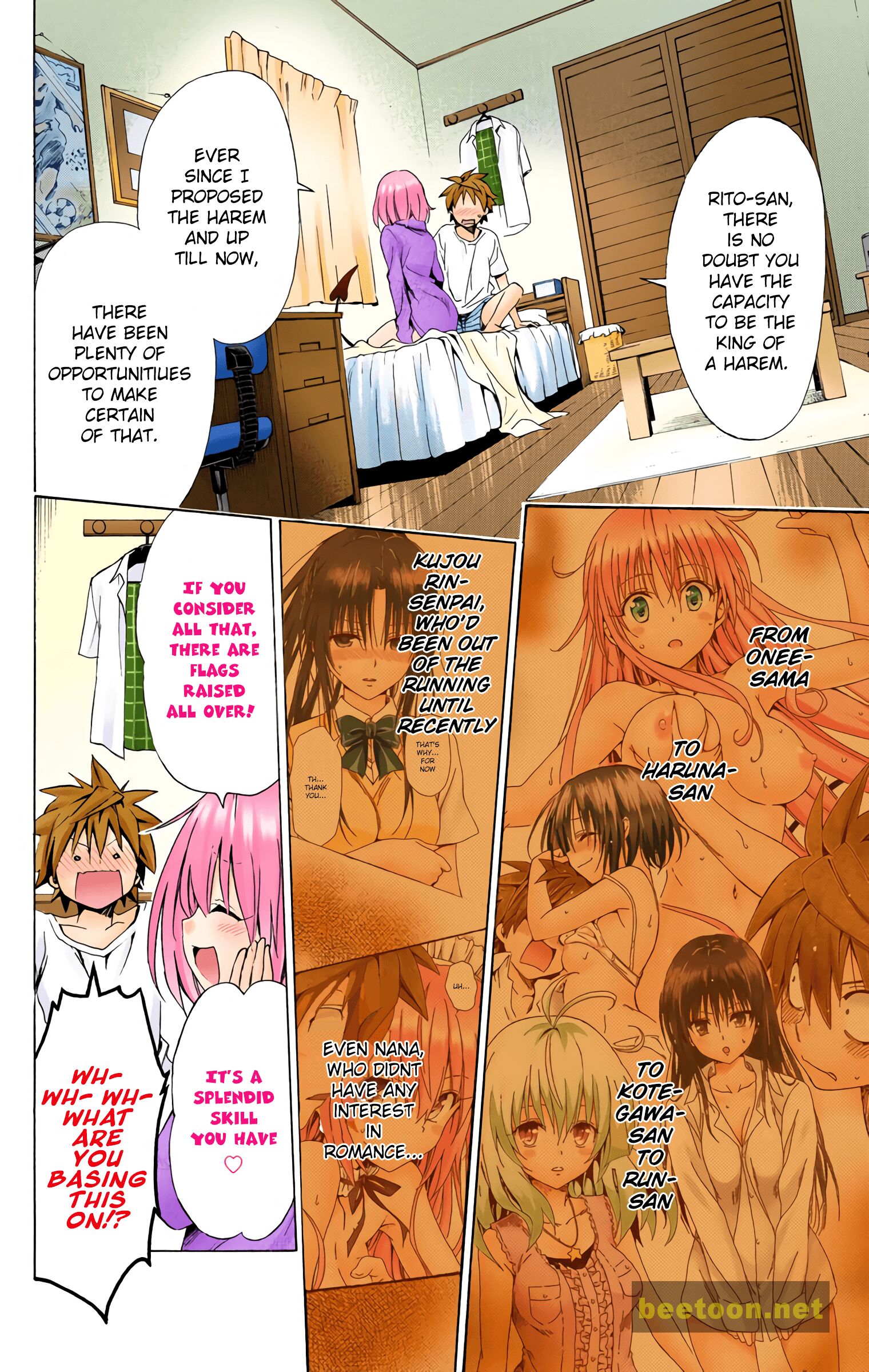To LOVE-Ru Darkness - Full color Chapter 39 - HolyManga.Net