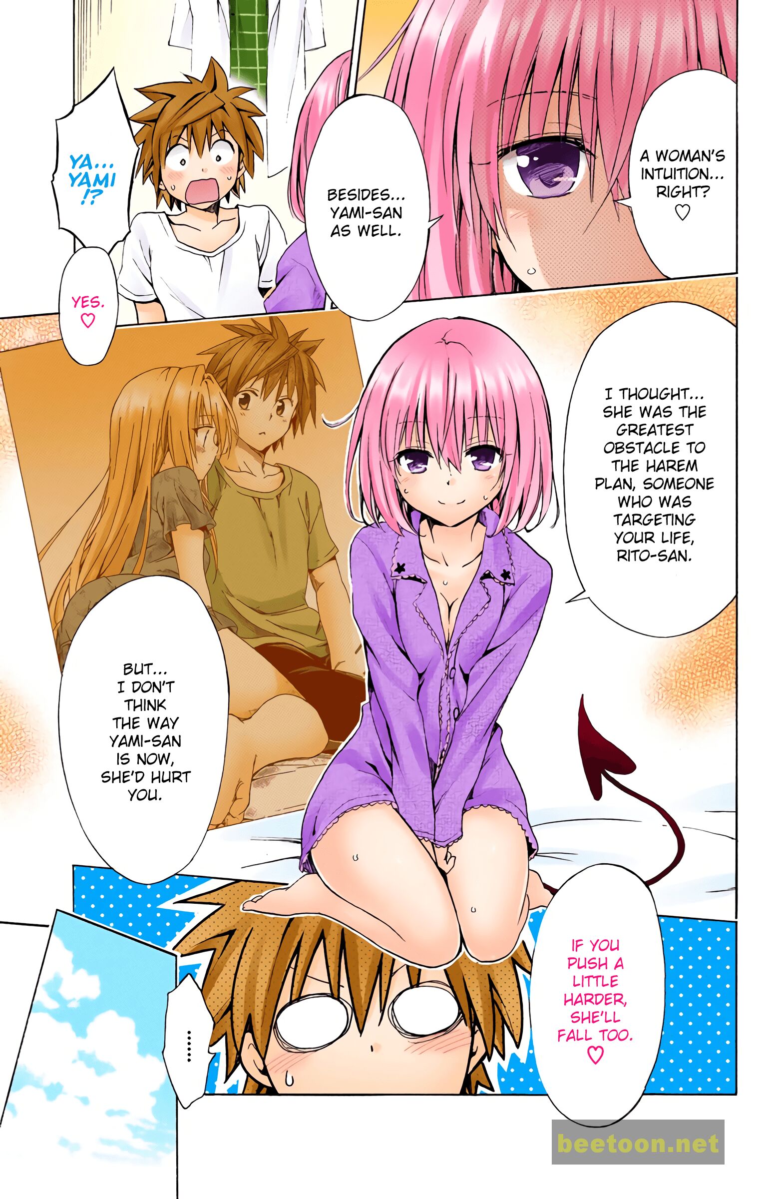 To LOVE-Ru Darkness - Full color Chapter 39 - HolyManga.Net