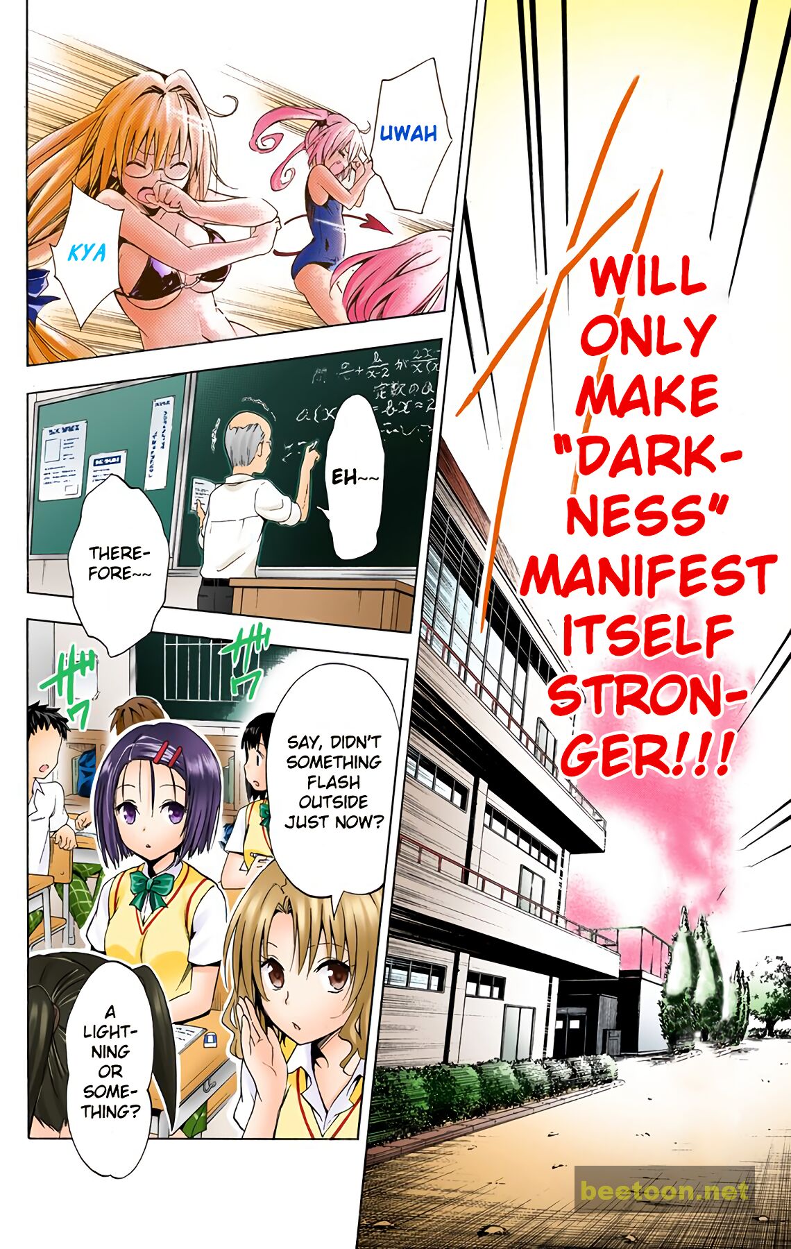 To LOVE-Ru Darkness - Full color Chapter 40 - HolyManga.Net